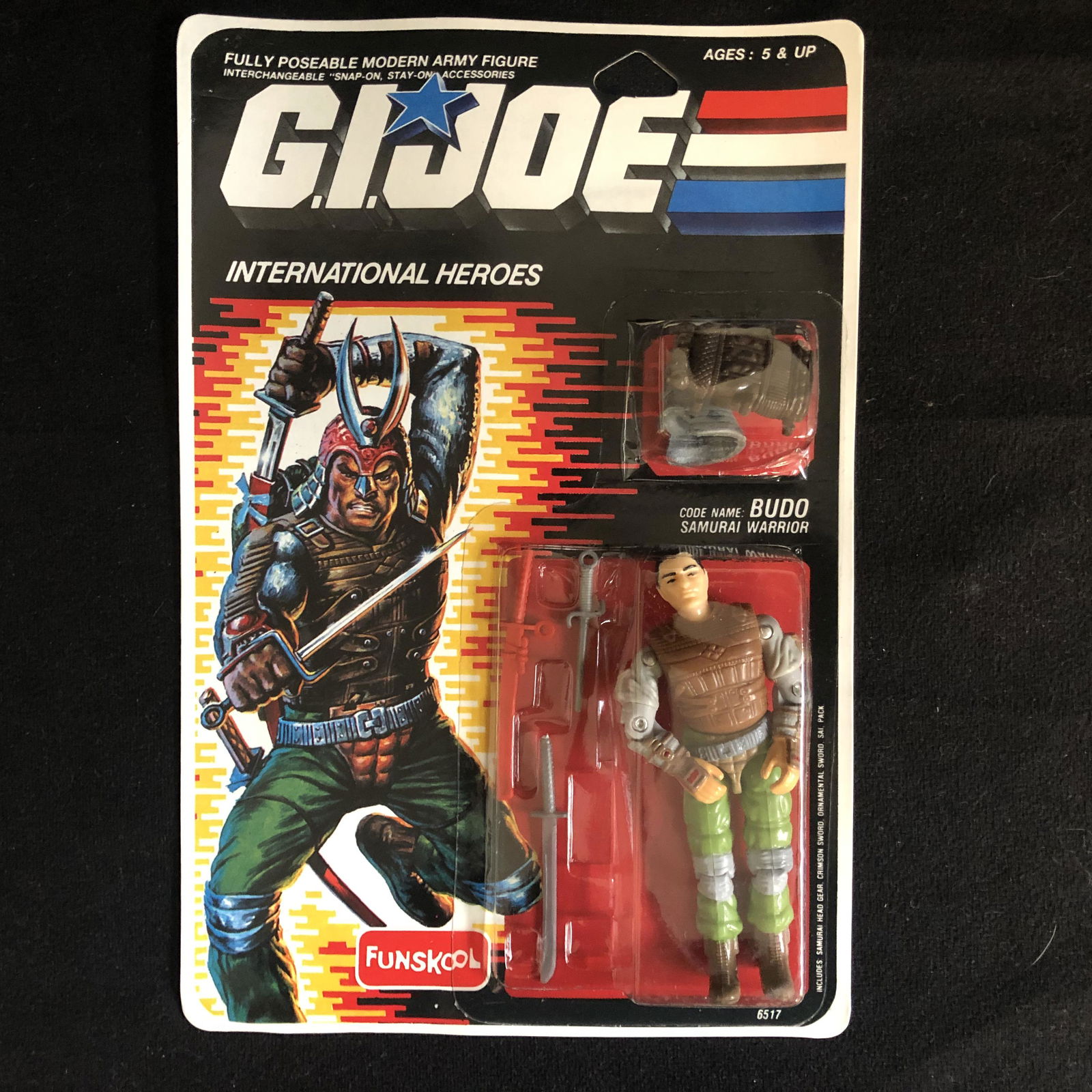FUNSKOOL G.I.JOE BUDO SAMURAI WARRIOR ARMY FIGURE (1 of 2)