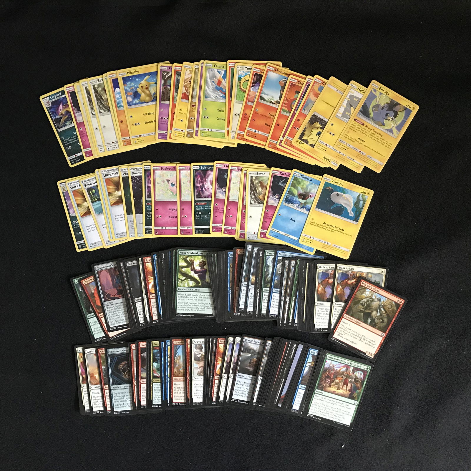 POKEMON/ MAGIC THE GATHERING CARDS LOT: POKEMON/ MAGIC THE GATHERING CARDS LOT
