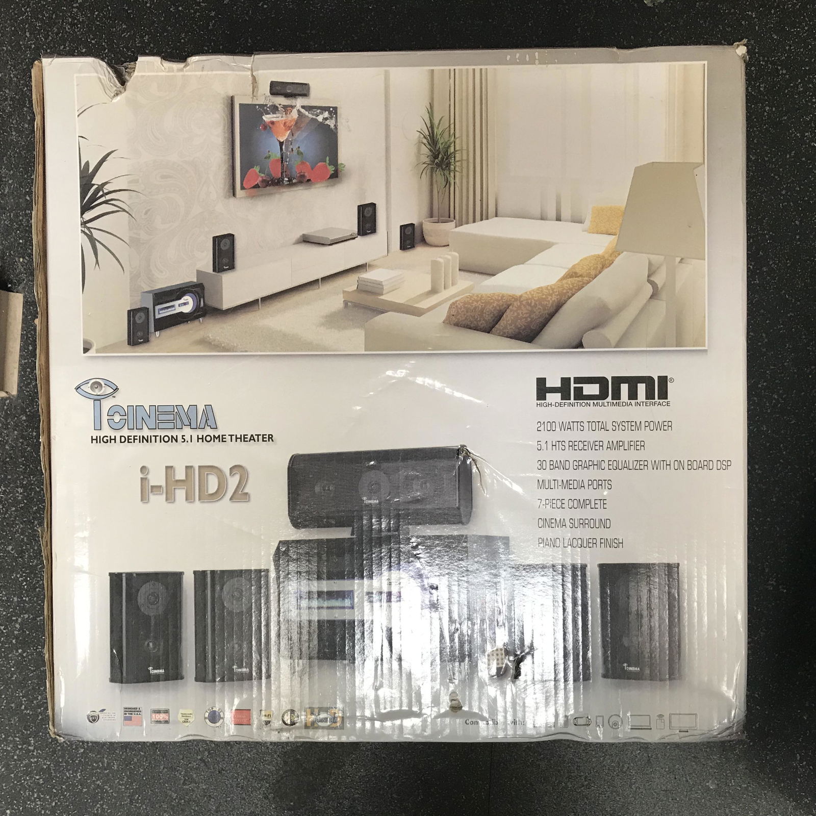 BRAND NEW SURROUND SOUND STEREO PACKAGE (1 of 3)