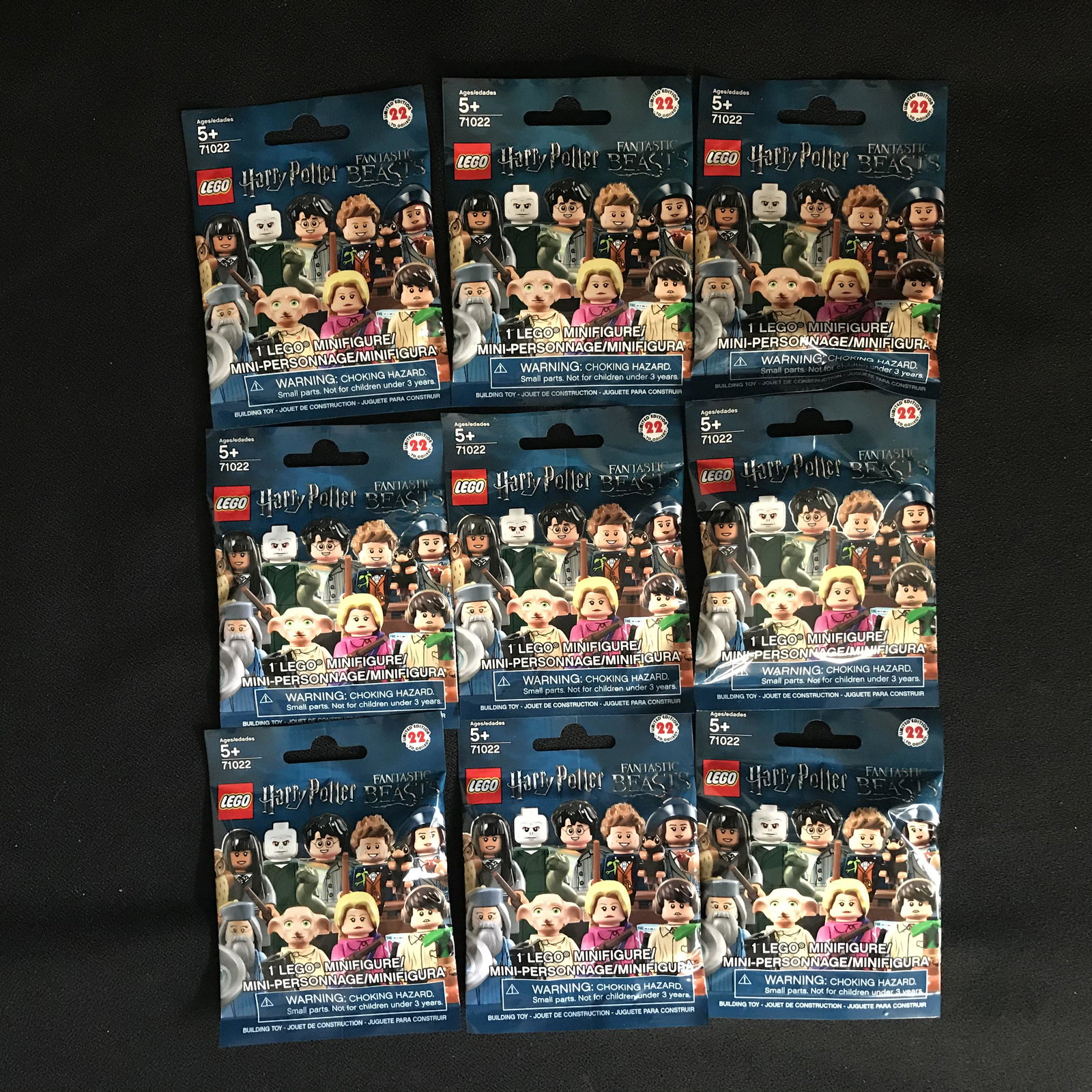 LEGO MINIFIGURES HARRY POTTER UNOPENED PACKS: LEGO MINIFIGURES HARRY POTTER UNOPENED PACKS
