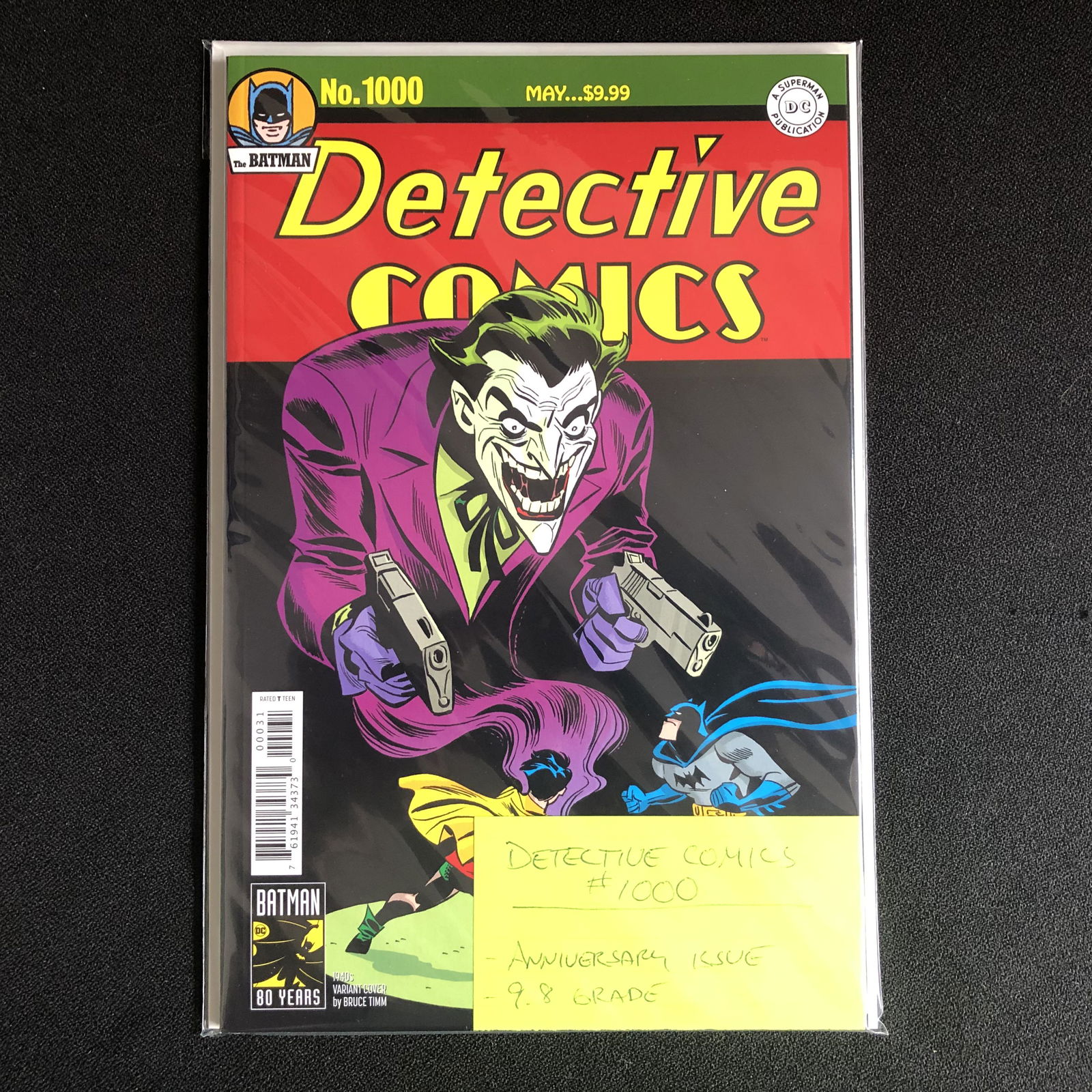 DETECTIVE COMICS #1000 (1940s VARIANT COVER by BRUCE (1 of 1)