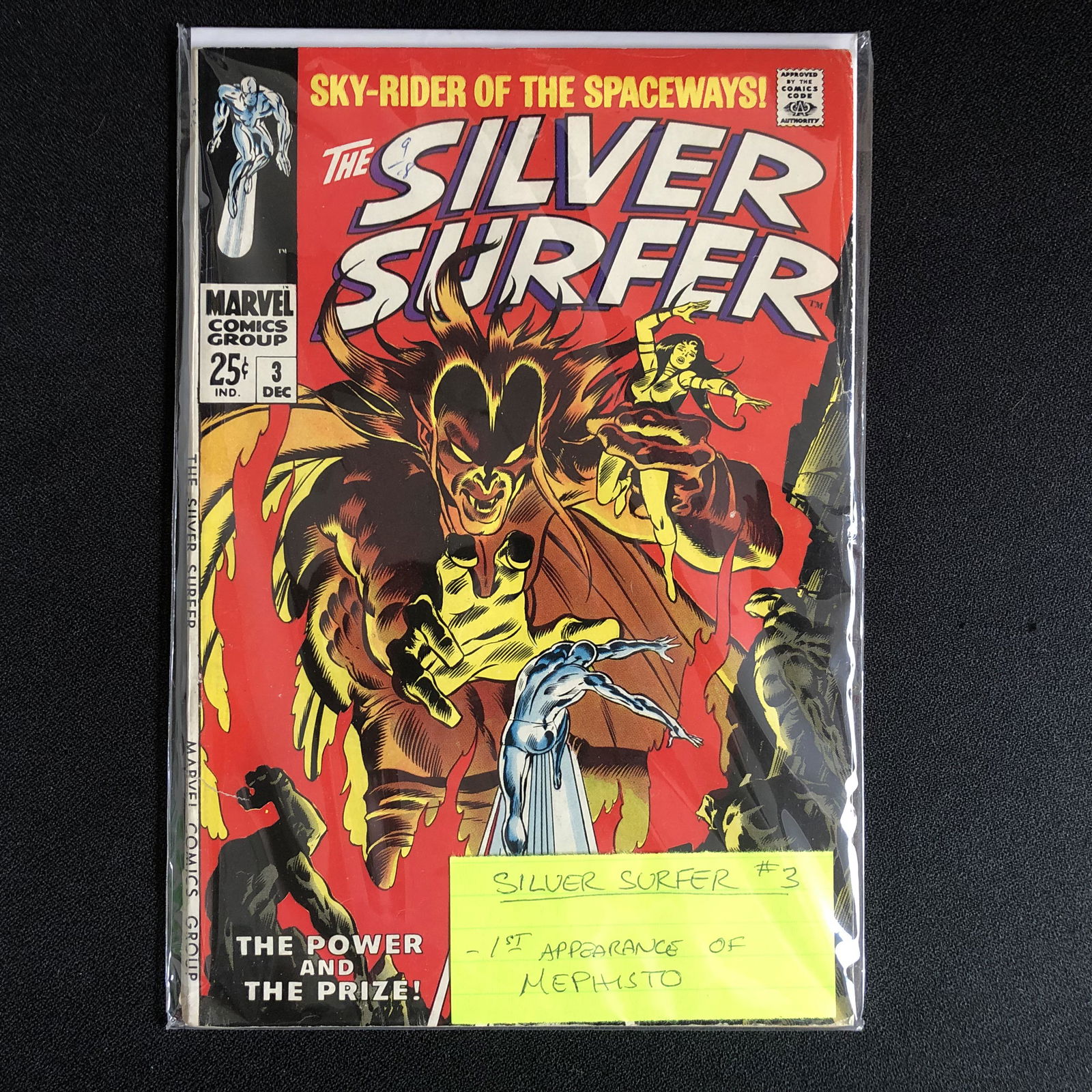 SILVER SURFER #3 (MARVEL COMICS) (1 of 1)