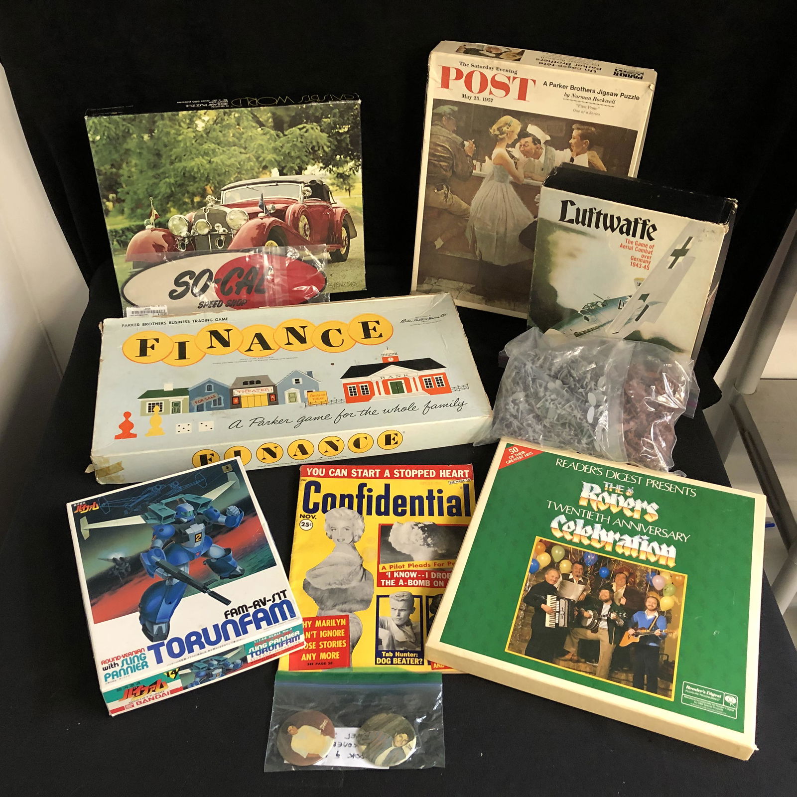 BOARD GAMES/ PUZZLES/ GAMES LOT (1 of 1)