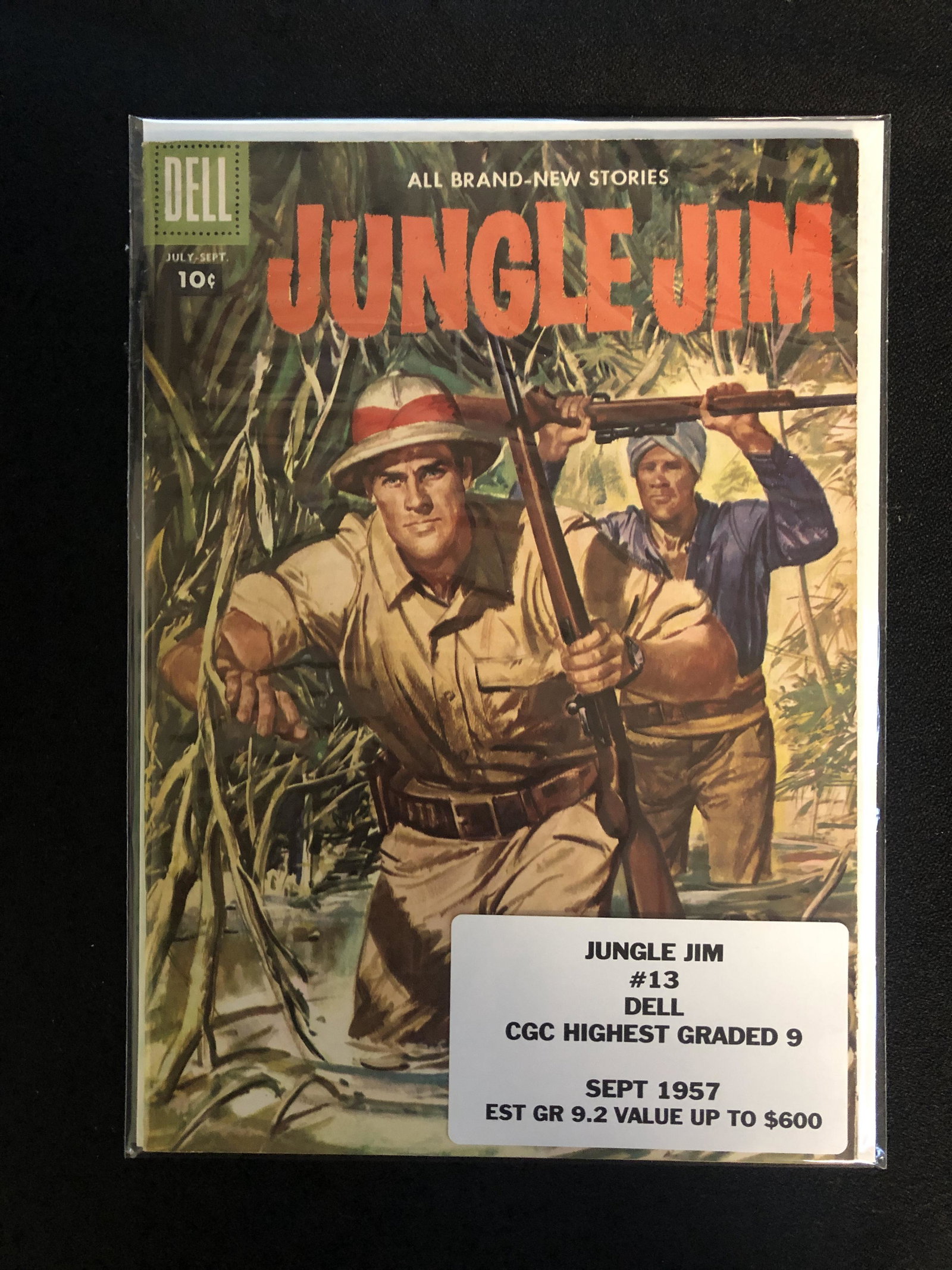 JUNGLE JIM #13 (DELL COMICS) 1957 (1 of 1)