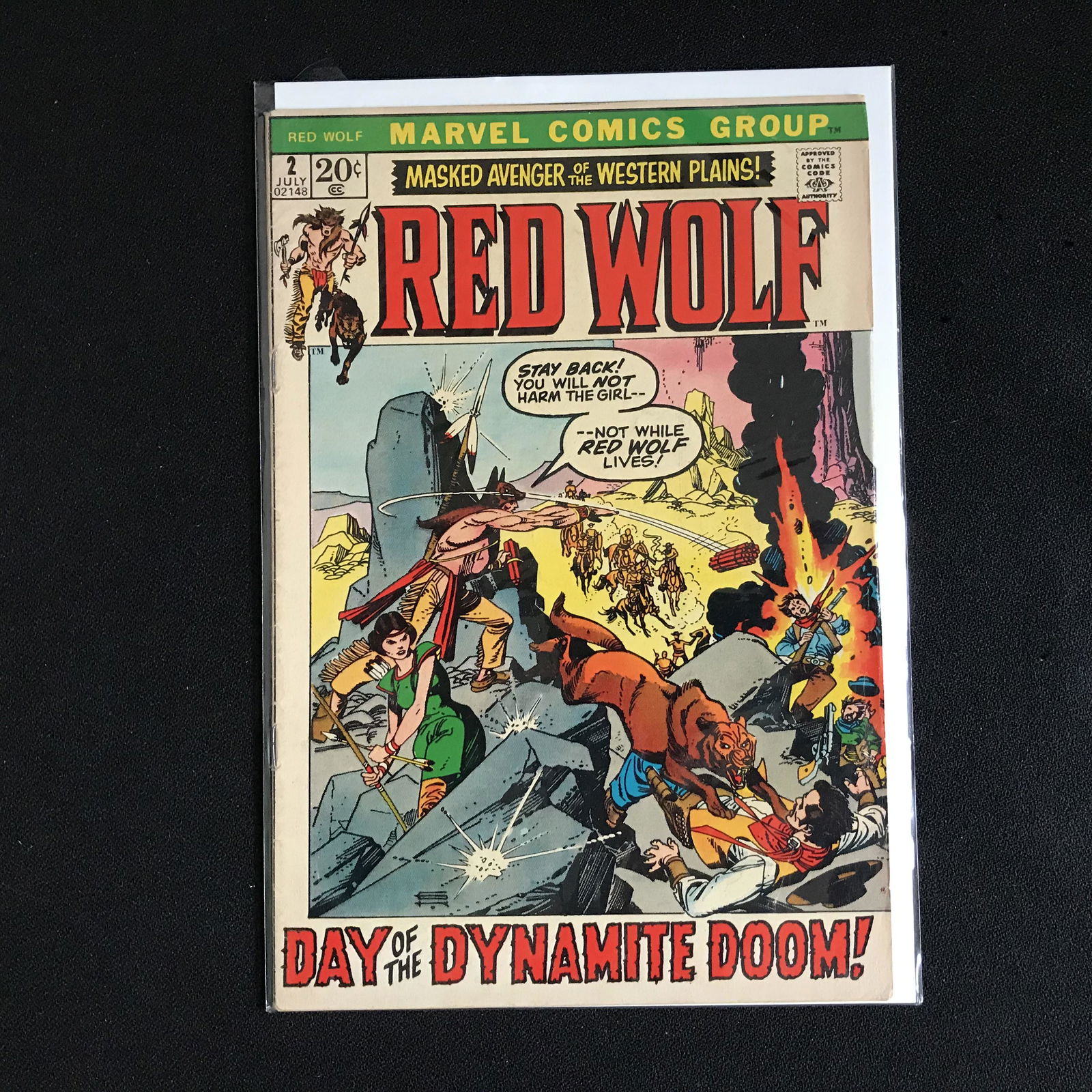 RED WOLF #2 (MARVEL COMICS) (1 of 1)