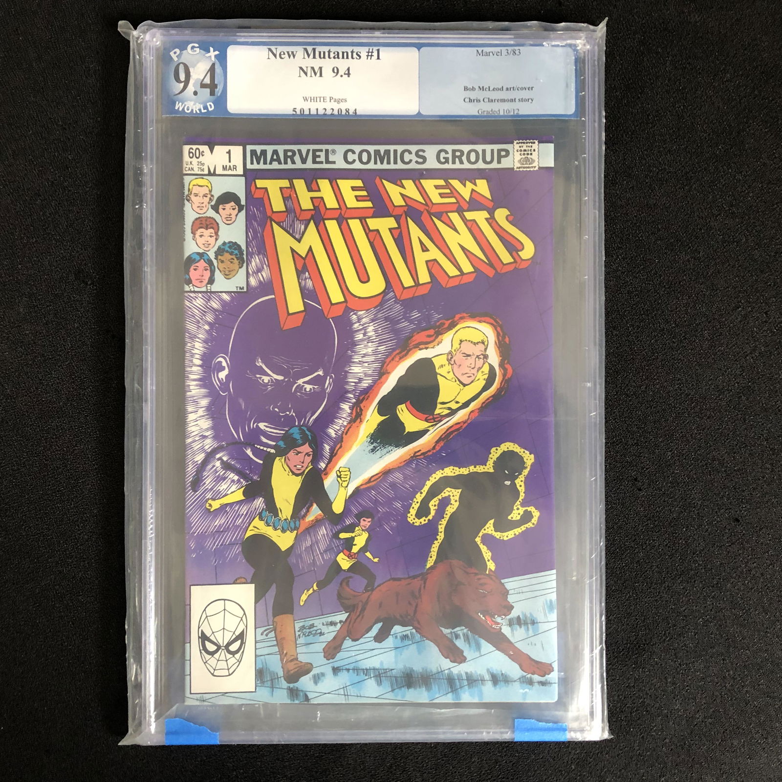THE NEW MUTANTS #1 (MARVEL COMICS) -PGX GRADE NM 9.4- (1 of 1)