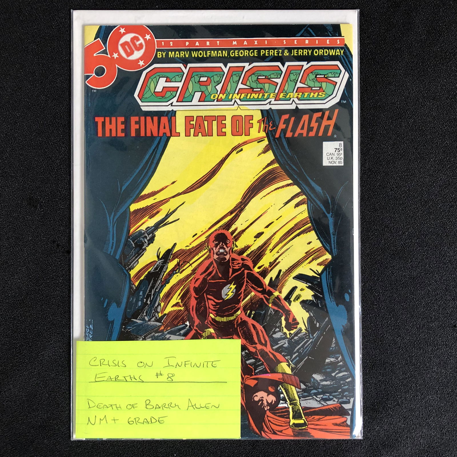 CRISIS ON INFINITE EARTHS #8 (DC COMICS) (1 of 1)