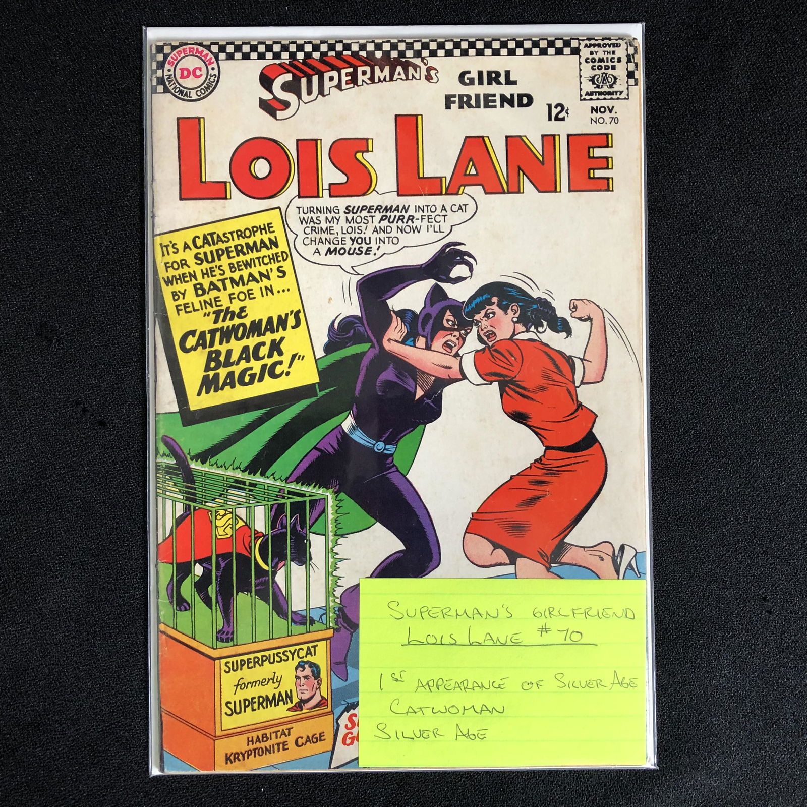 SUPERMAN'S GIRLFRIEND LOIS LANE #70 (DC COMICS) (1 of 1)