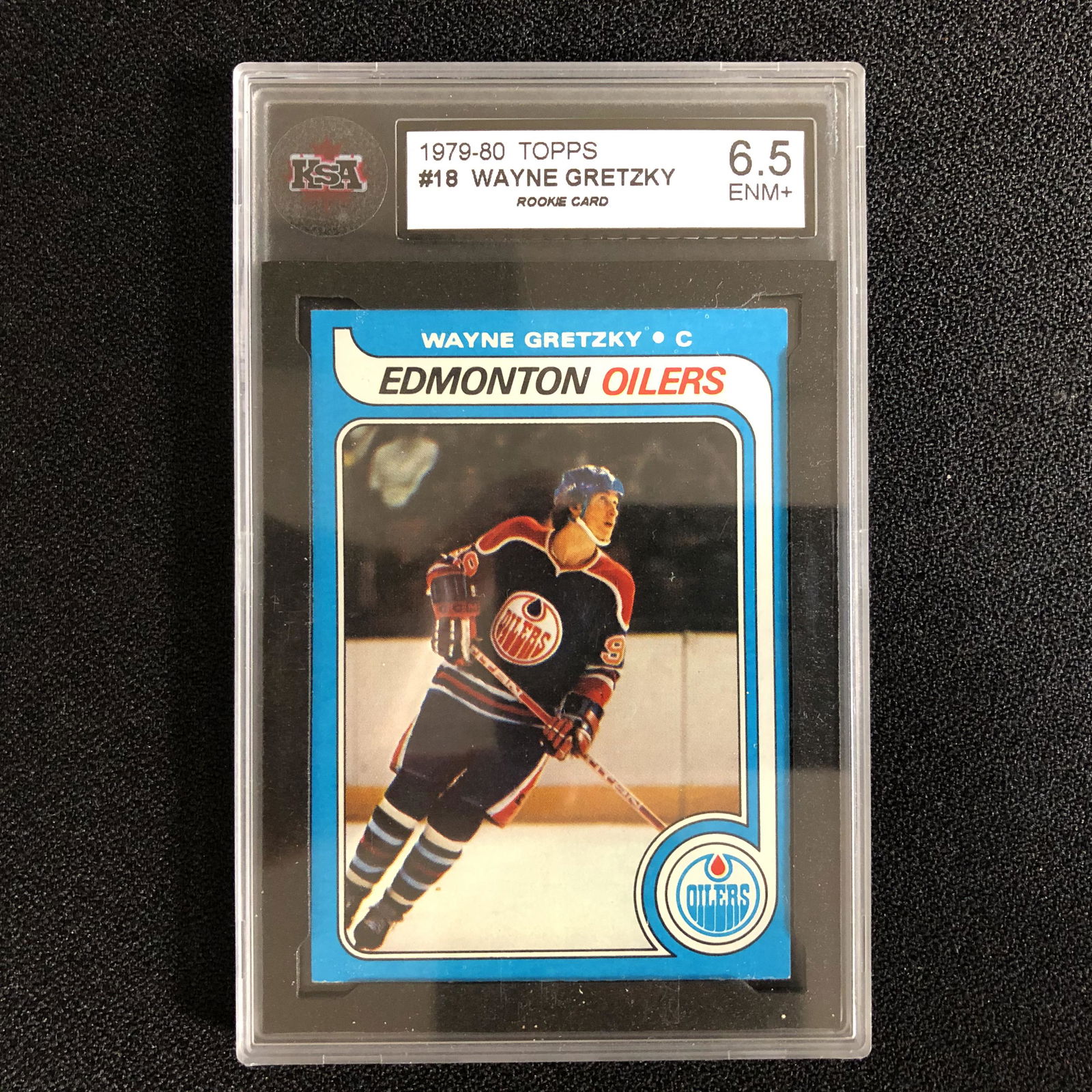 1979-80 TOPPS #18 WAYNE GRETZKY RC (6.5 ENM+) (1 of 1)