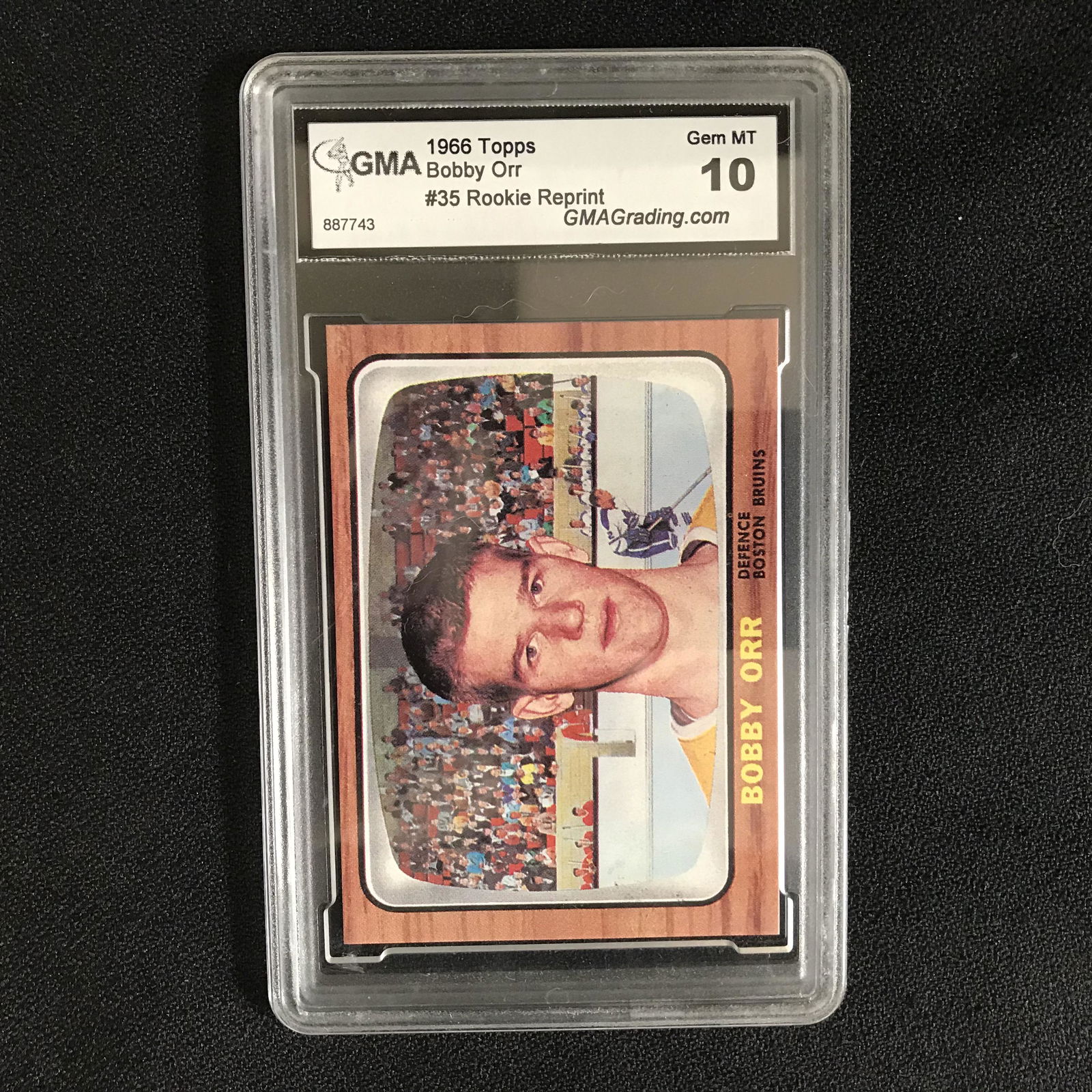 1966 TOPPS BOBBY ORR #35 Rookie Reprint (GEM MINT 10) (1 of 2)