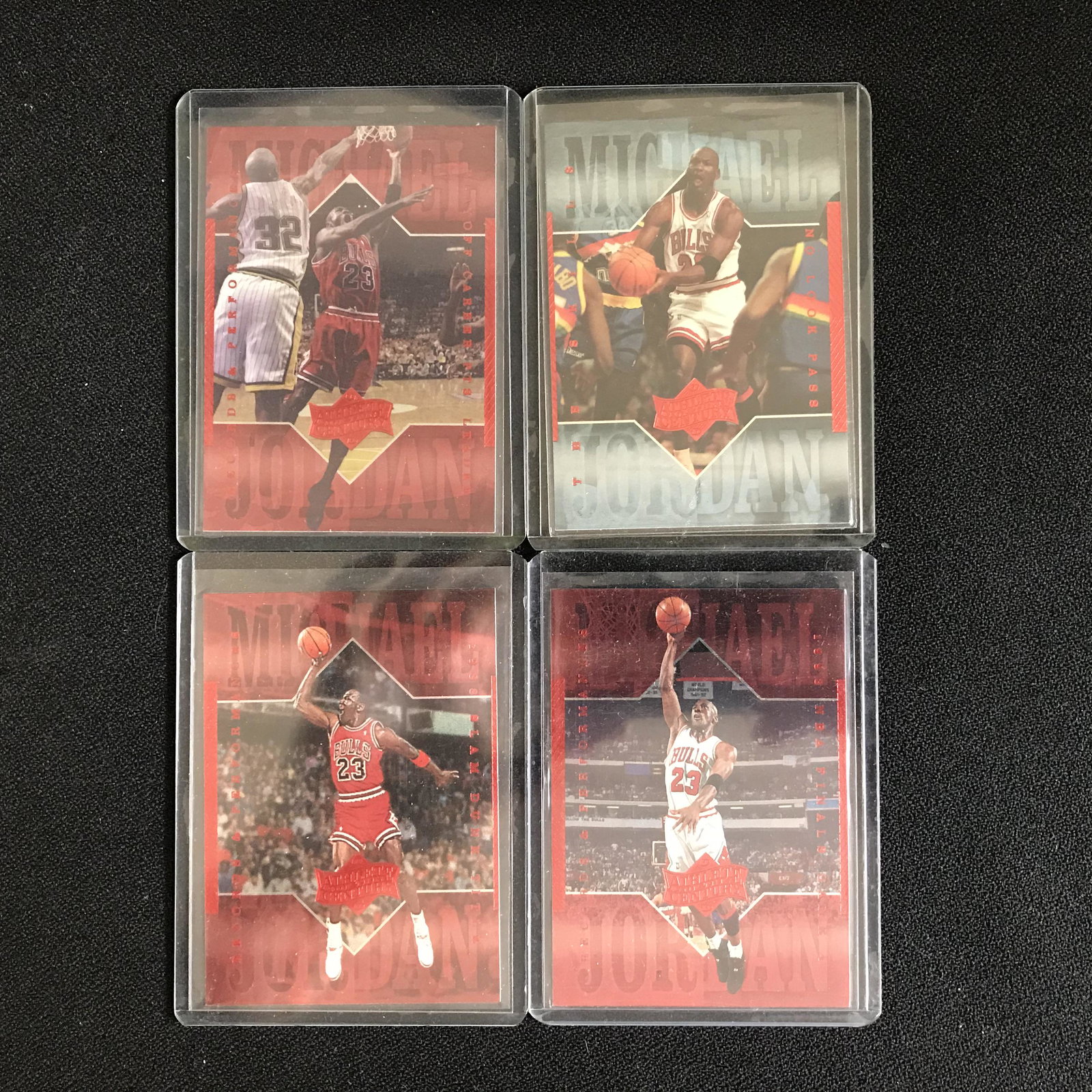 MICHAEL JORDAN BASKETBALL CARD LOT: MICHAEL JORDAN BASKETBALL CARD LOT