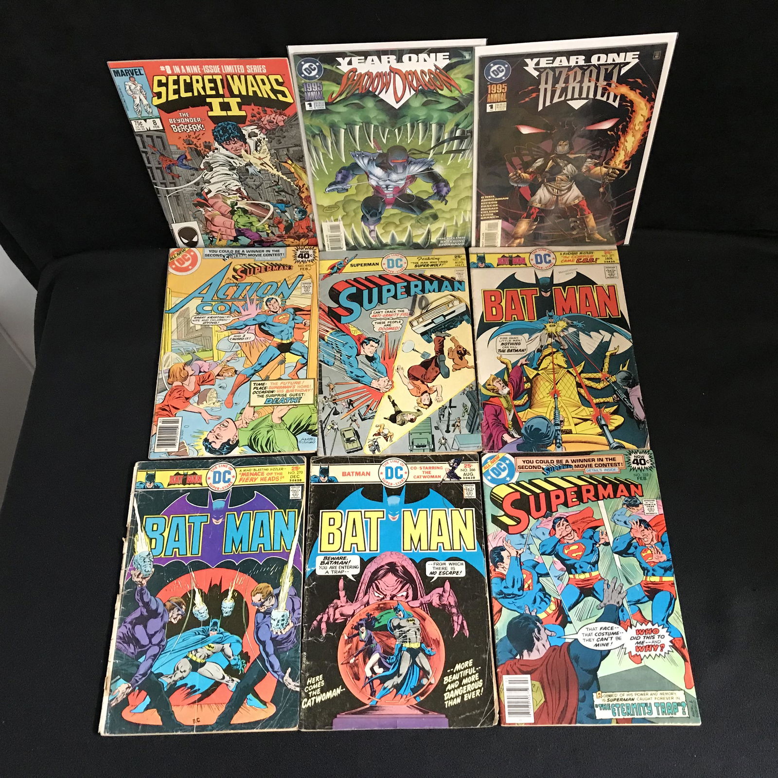COMIC BOOK LOT (SUPERMAN, BATMAN...) (1 of 1)