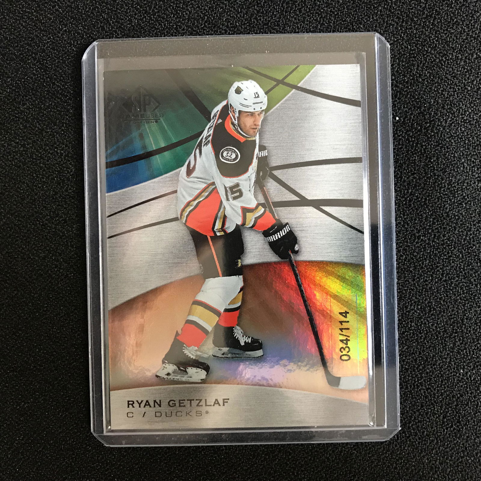 2019-20 Sp Game Used Ryan Getzlaf (1 of 1)