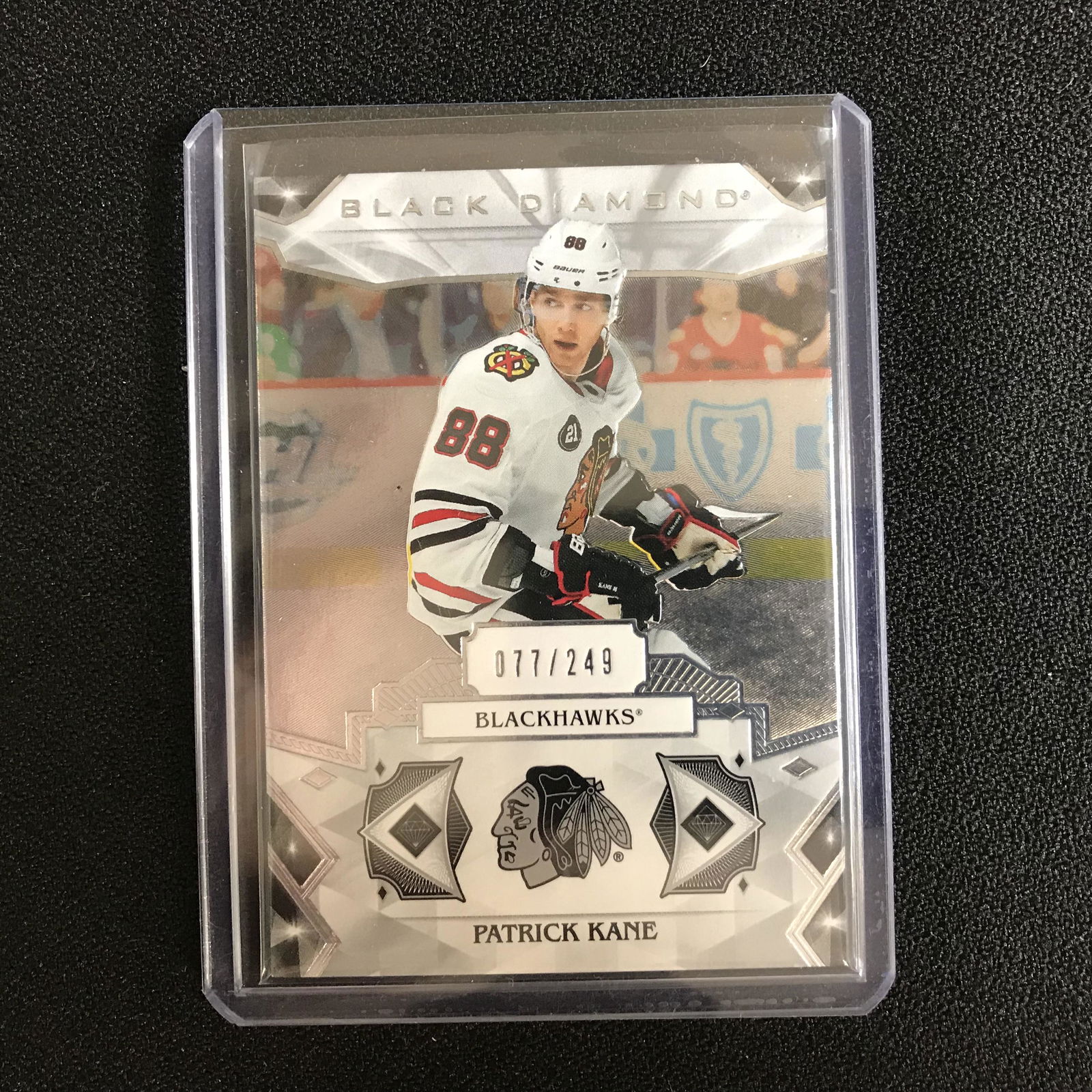 2019-20 UD Black Diamond 077/249 Patrick Kane Chicago (1 of 1)