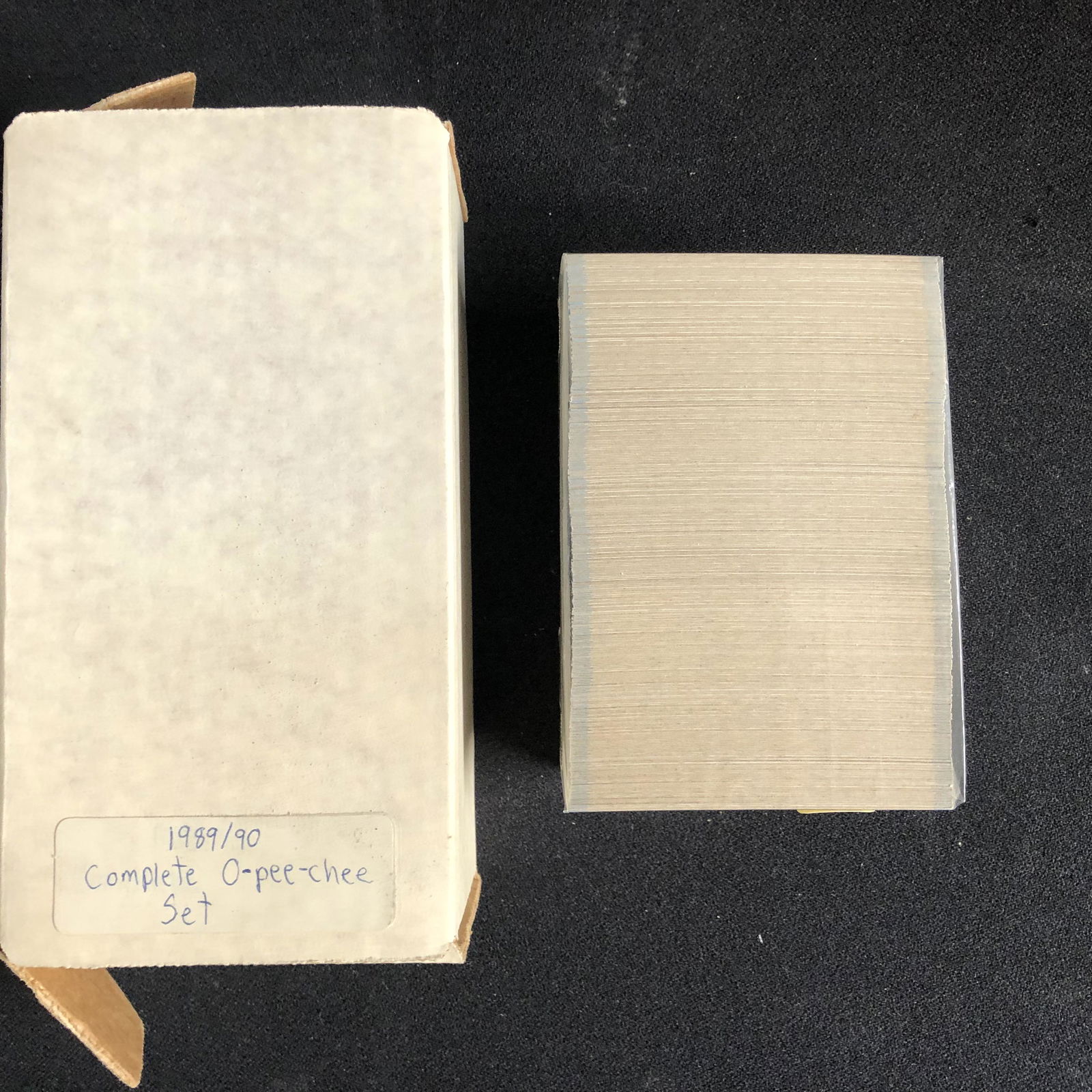 1989-90 O-PEE-CHEE HOCKEY CARD SET (COMPLETE) (1 of 2)