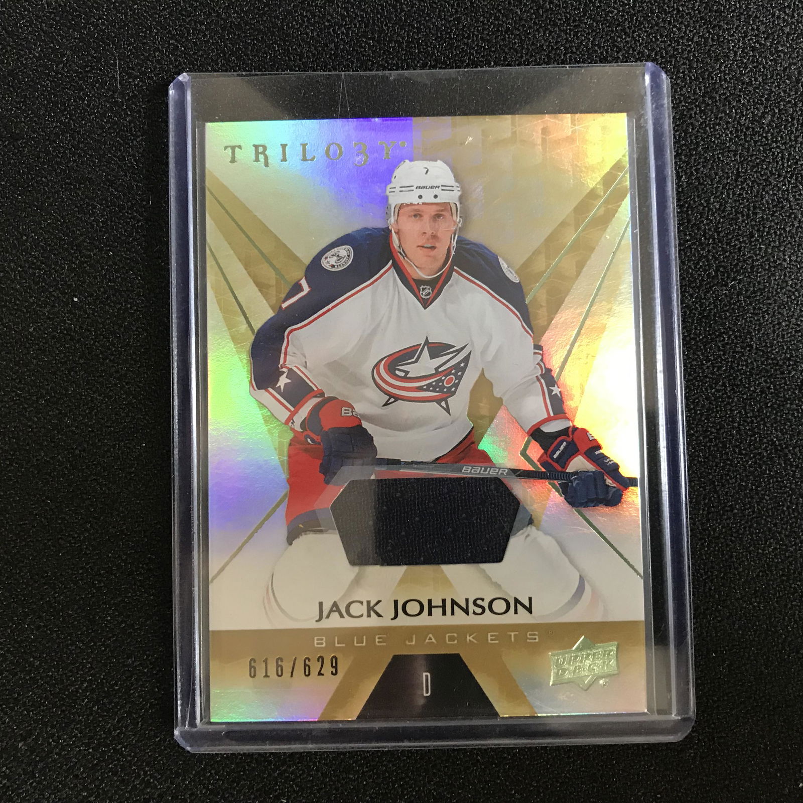 2016/17 UD Trilogy Jack Johnson: 2016/17 UD Trilogy Jack Johnson