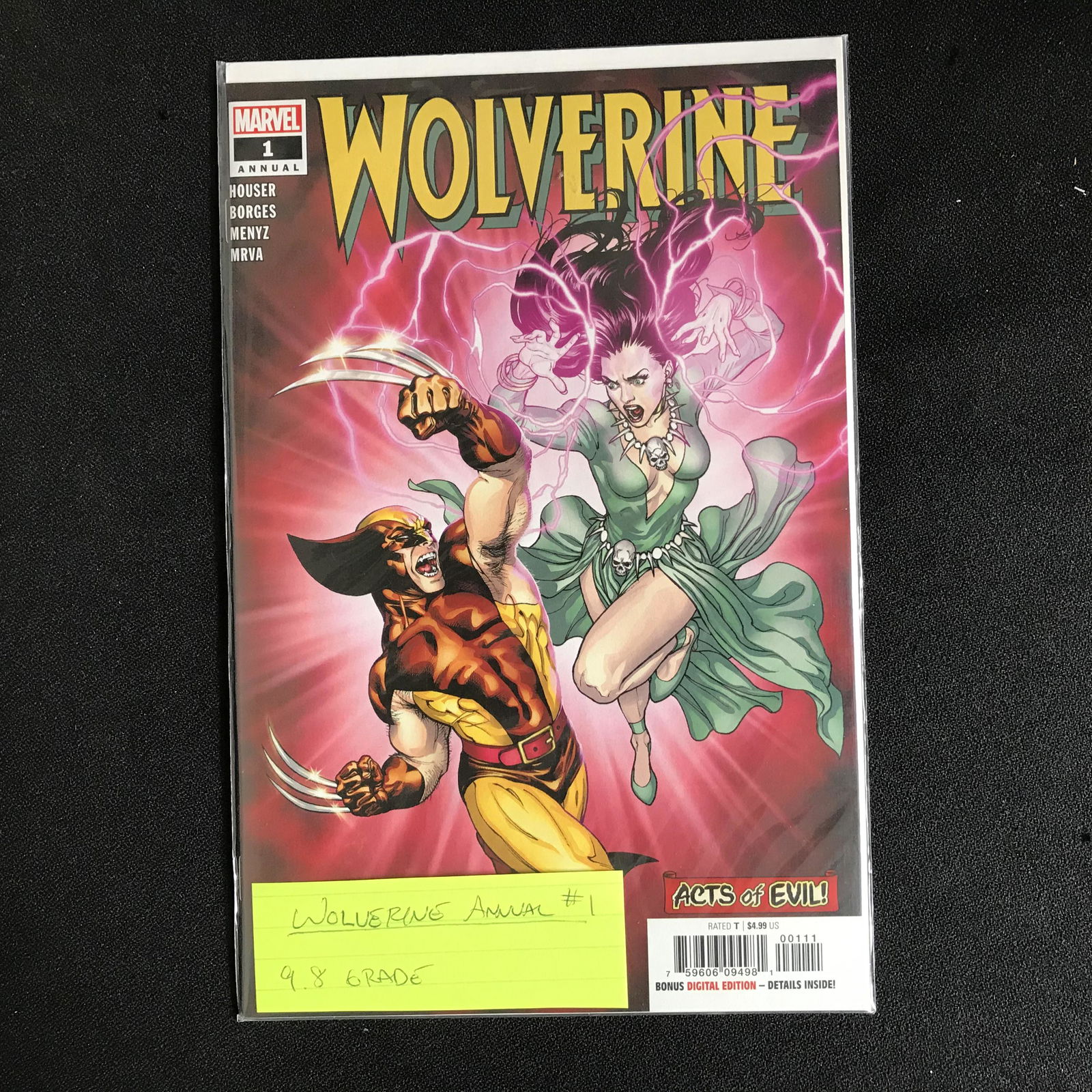 WOLVERINE ANNUAL #1 (MARVEL COMICS) (1 of 1)
