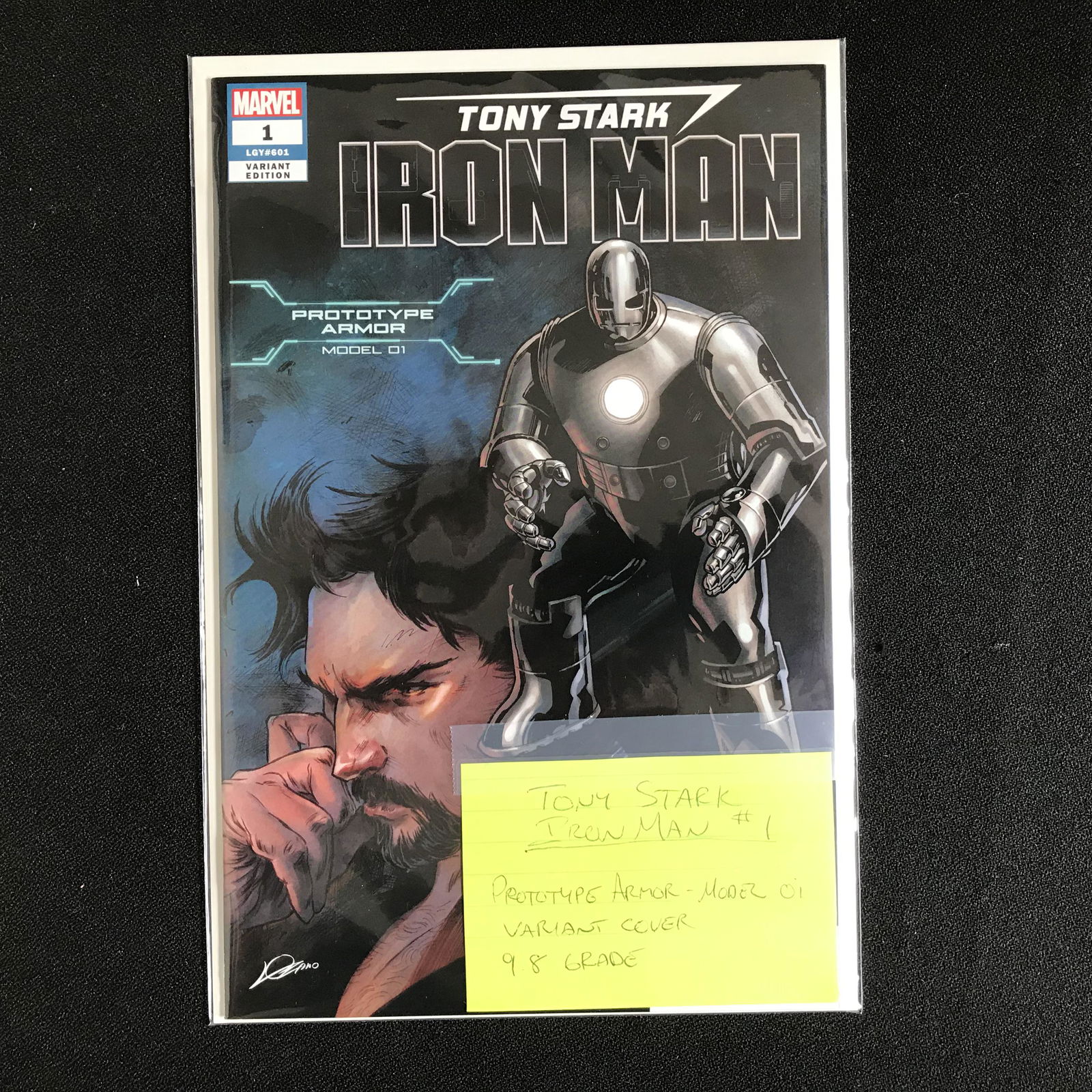 Tony Stark IRON-MAN #1 (MARVEL COMICS) Variant Edition (1 of 1)