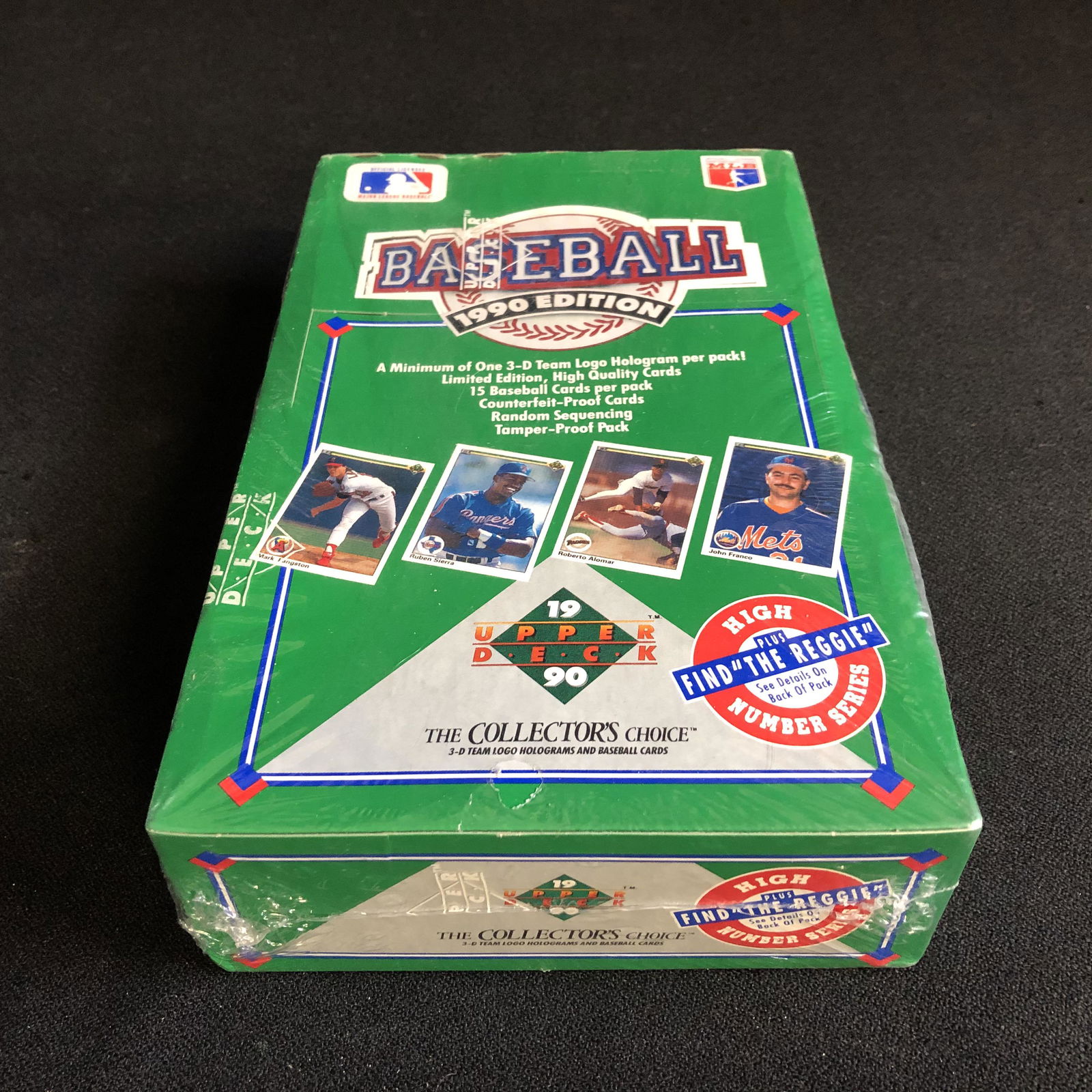 1990 UPPER DECK BASEBALL COLLECTOR'S CHOICE HOBBY BOX (1 of 1)