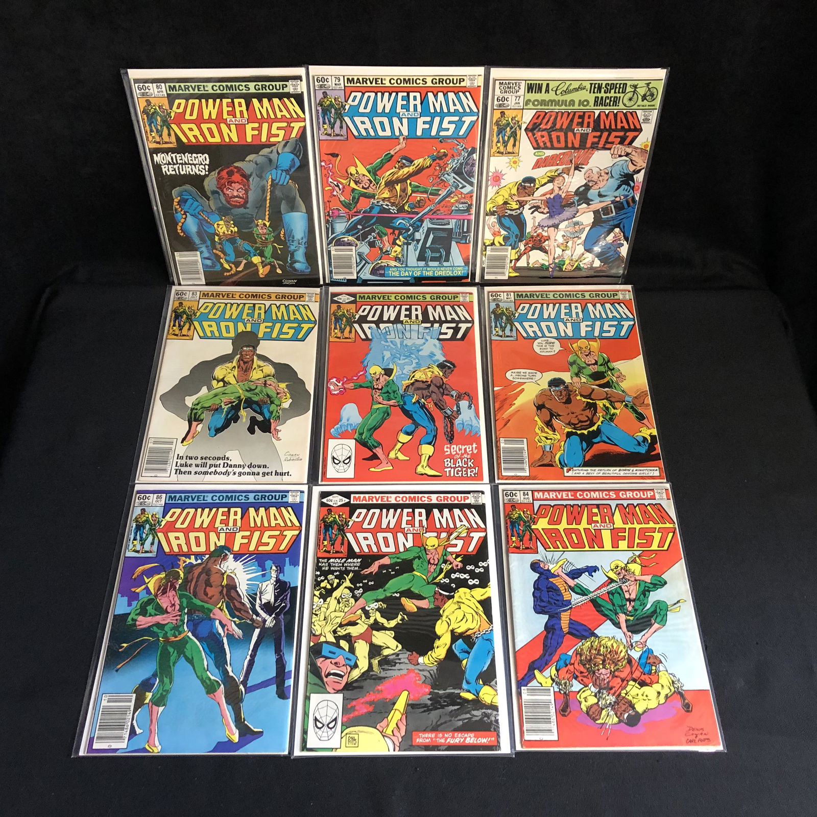 POWER MAN and IRON FIST COMIC BOOK LOT (MARVEL COMICS) (1 of 1)