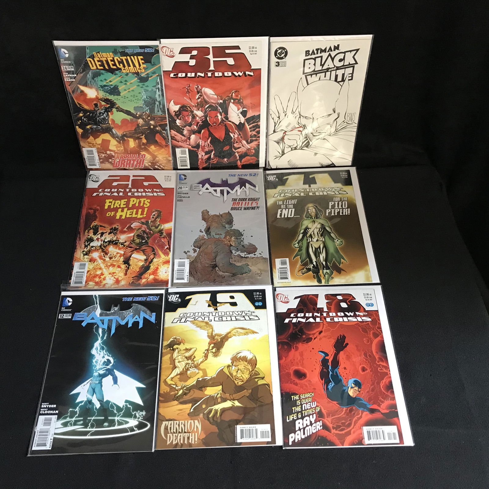 DC COMICS BOOK LOT (BATMAN, 35 COUNTDOWN...) (1 of 1)