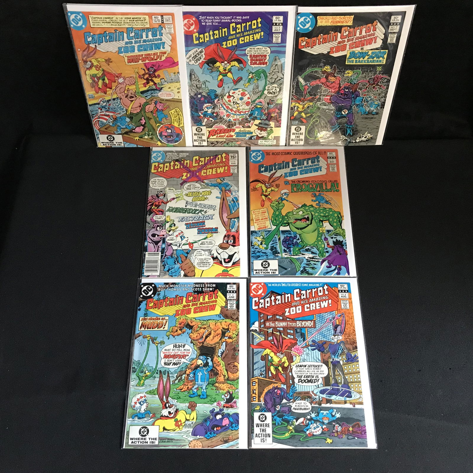 CAPTAIN CARROT COMIC BOOK LOT (DC COMICS) (1 of 1)
