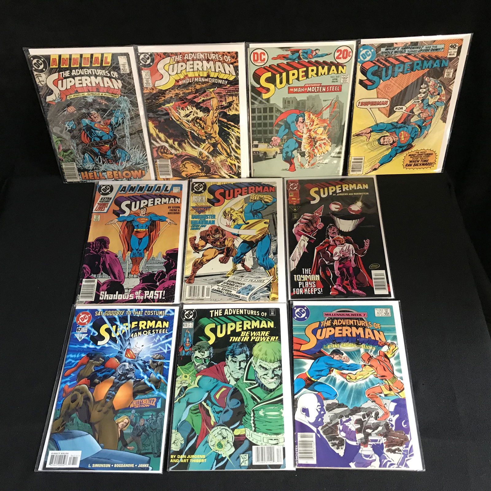 MIXED SUPERMAN COMIC BOOK LOT (DC COMICS) (1 of 1)