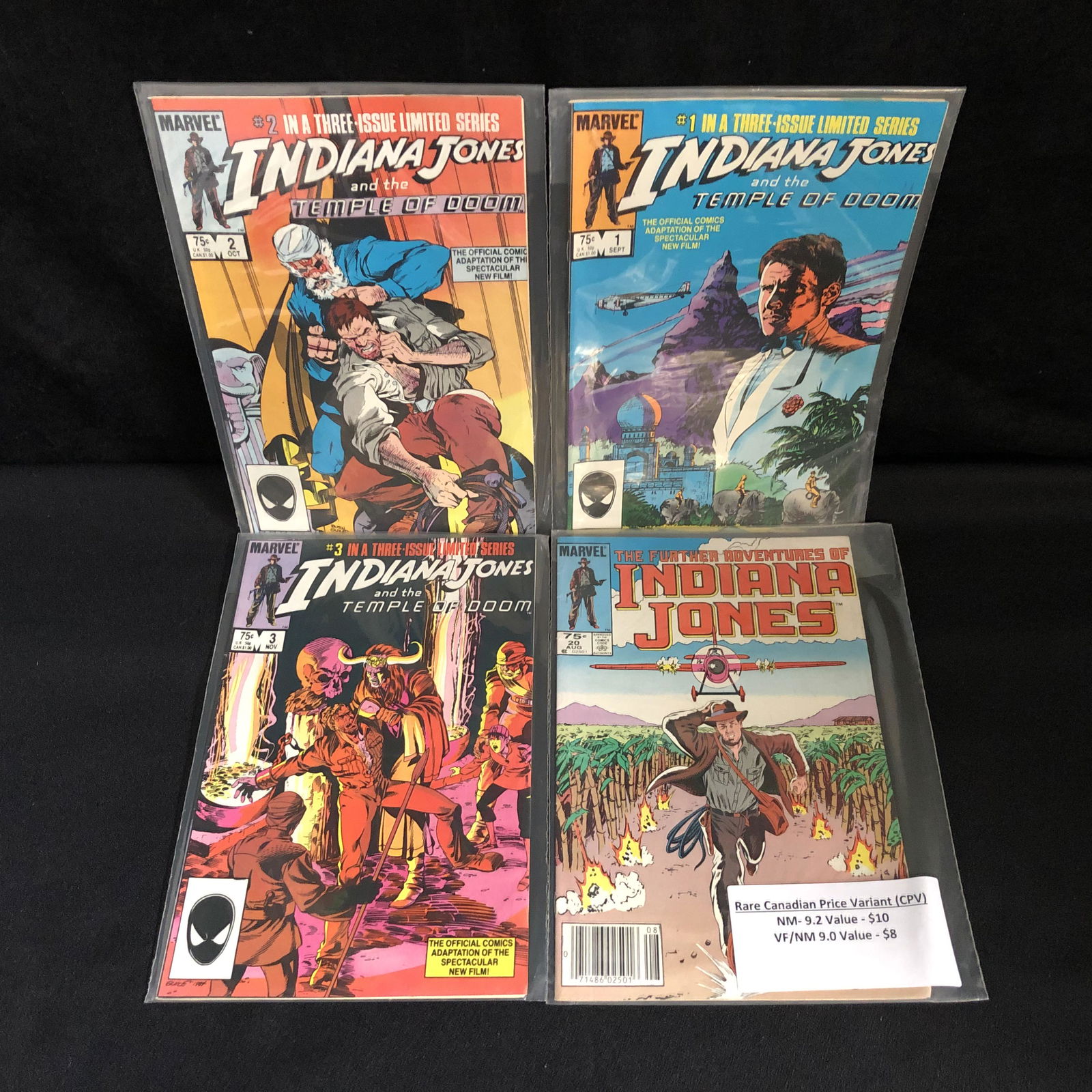 INDIANA JONES COMIC BOOK LOT (MARVEL COMICS) (1 of 1)