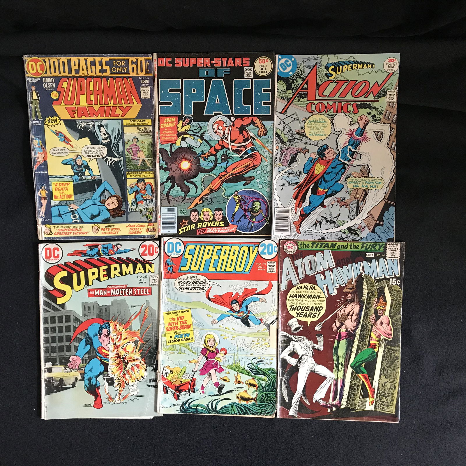 DC COMICS BOOK LOT (SUPERMAN, SUPERBOY...) (1 of 1)