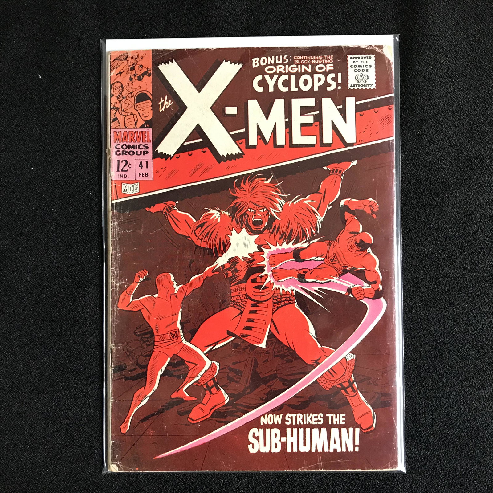 THE X-MEN #41 (MARVEL COMICS) (1 of 1)