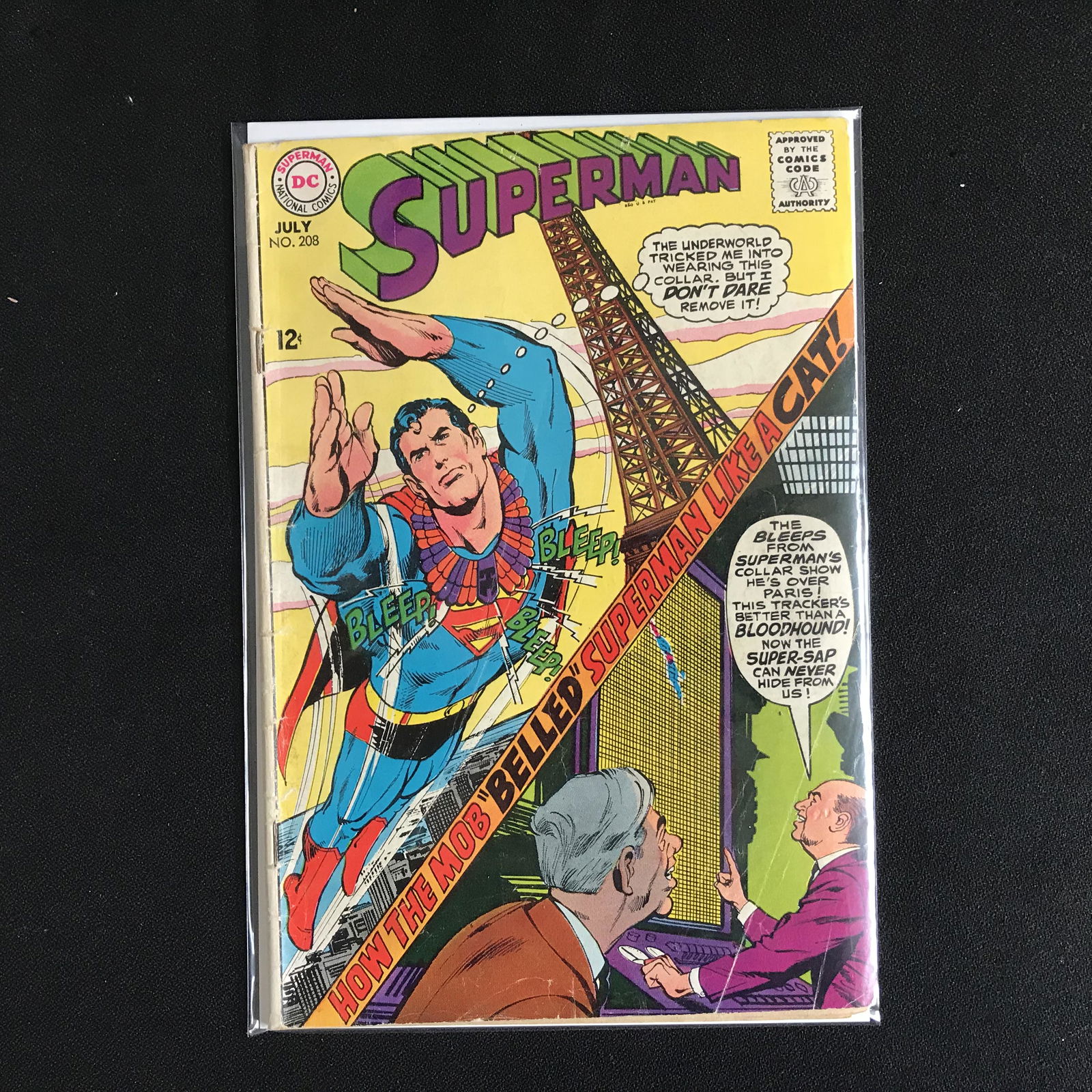 SUPERMAN #208 (DC COMICS) (1 of 1)