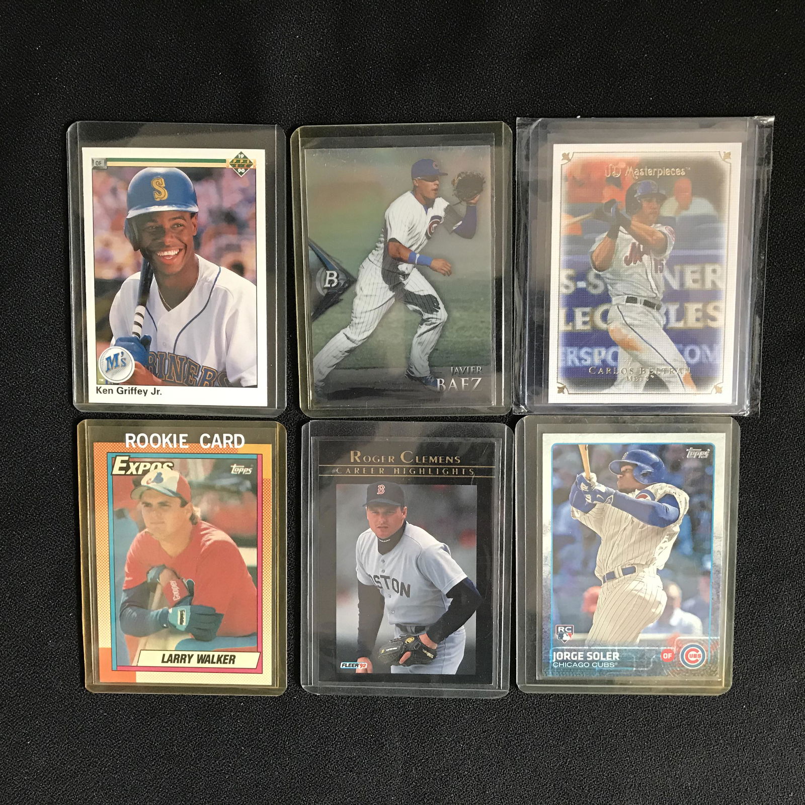 BASEBALL ROOKIES CARD LOT (1 of 1)