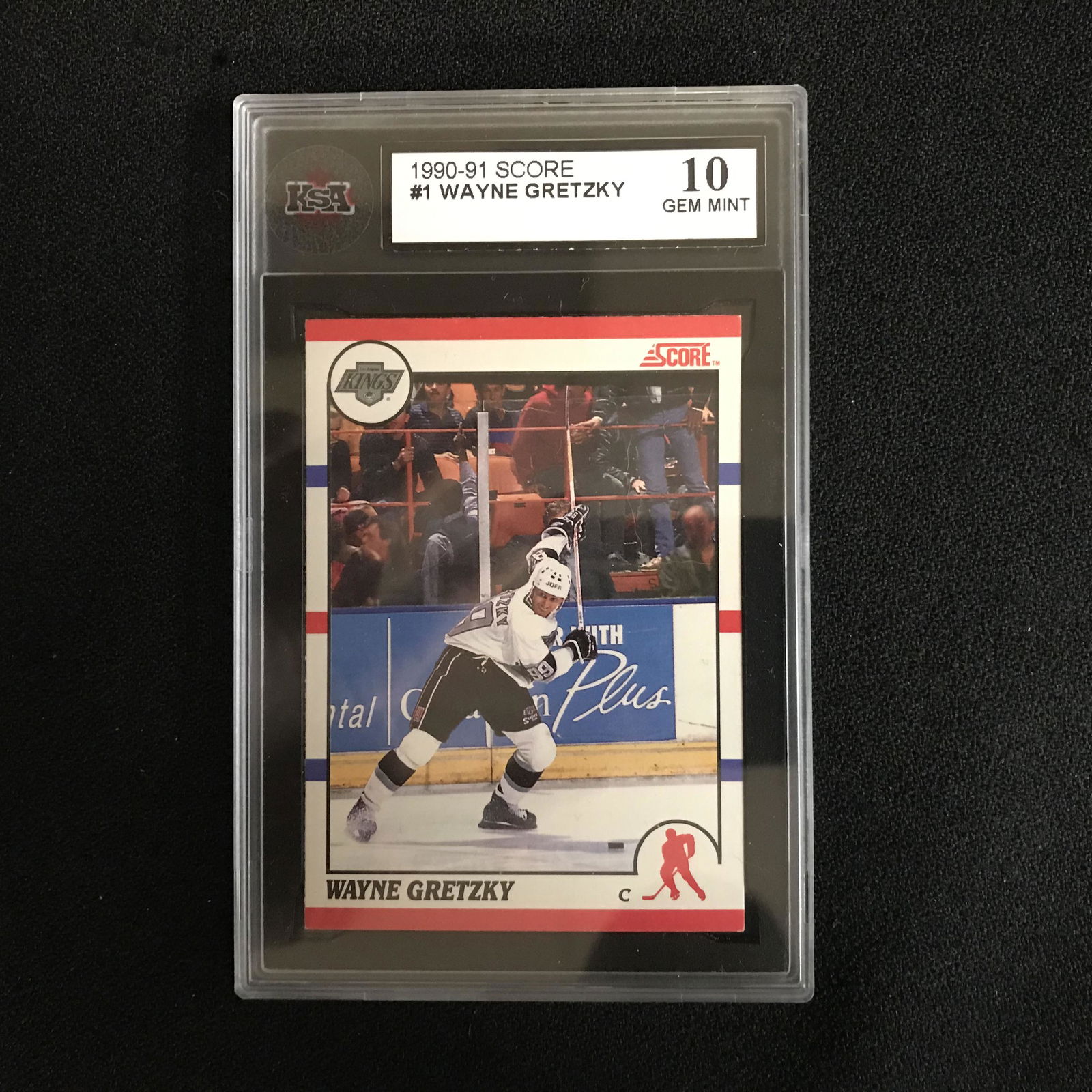 1990-91 SCORE #1 WAYNE GRETZKY (10 GEM MINT) (1 of 1)
