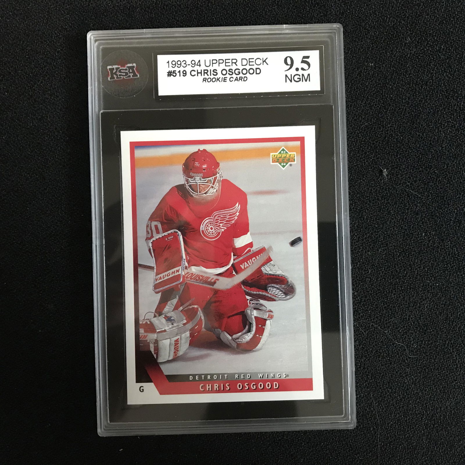 1993-94 UPPER DECK #519 CHRIS OSGOOD Rookie Card (9.5 (1 of 1)