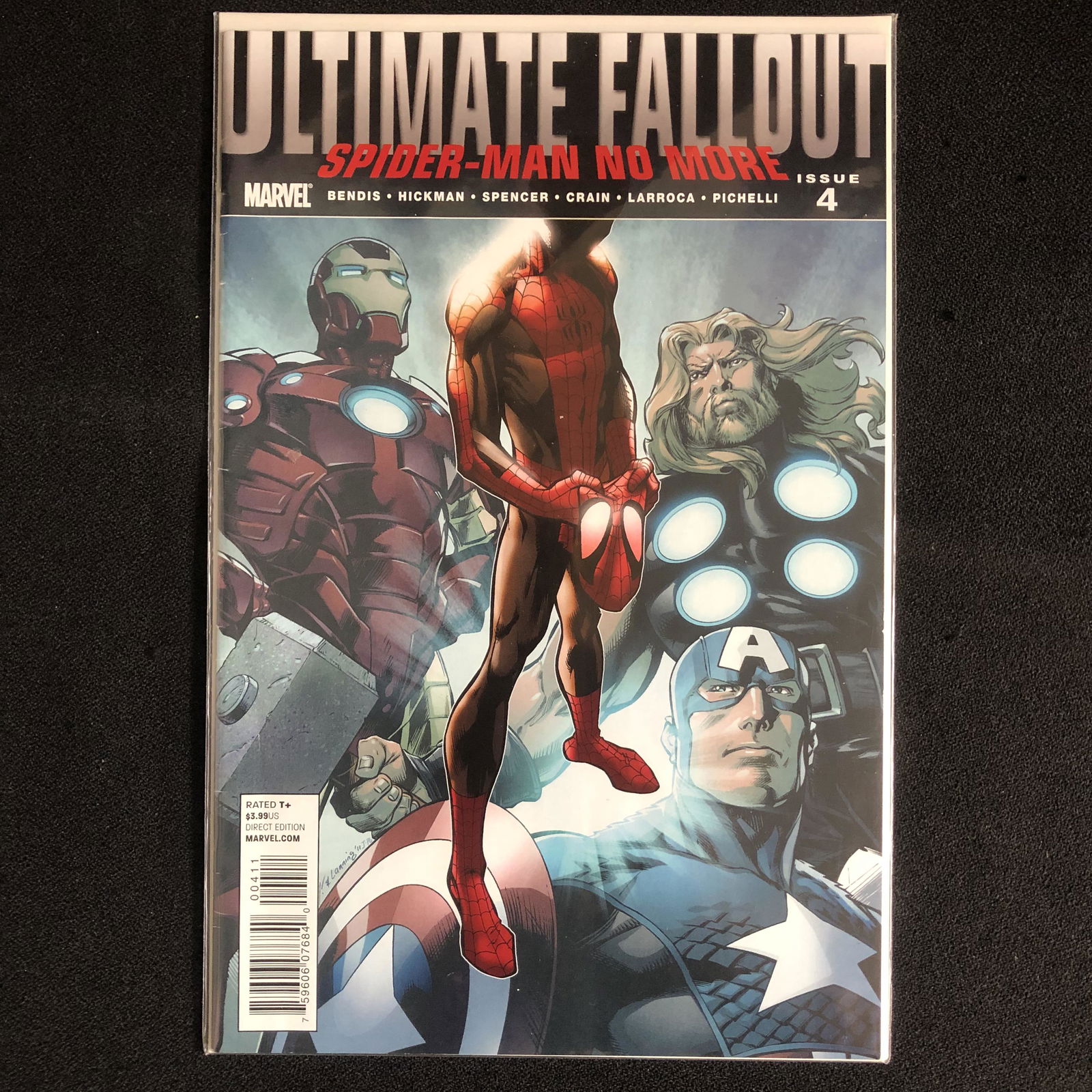 ULTIMATE FALLOUT SPIDER-MAN NO MORE ISSUE 4 (MARVEL) (1 of 1)