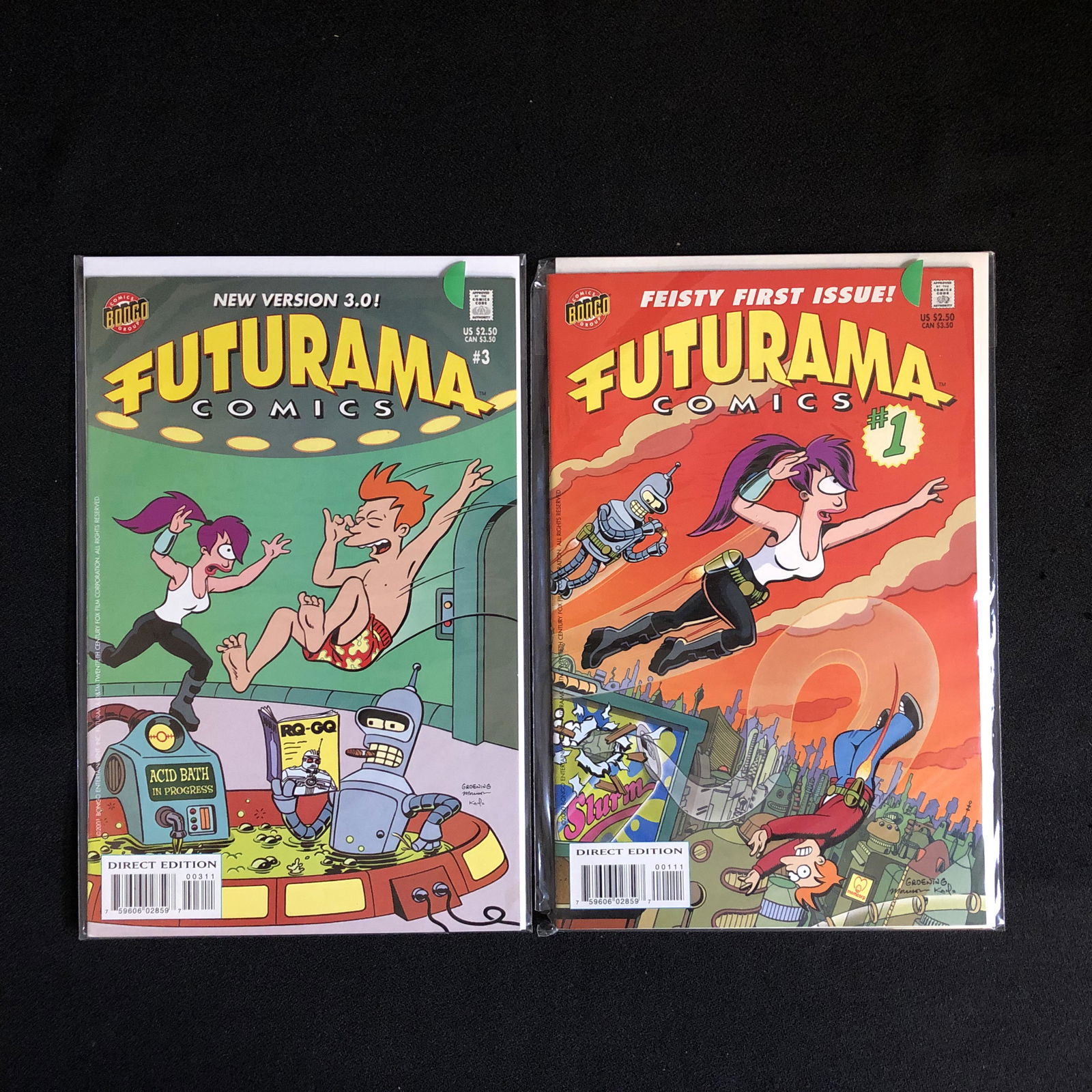 FUTURAMA COMIC BOOK LOT (BONGO COMICS) (1 of 1)