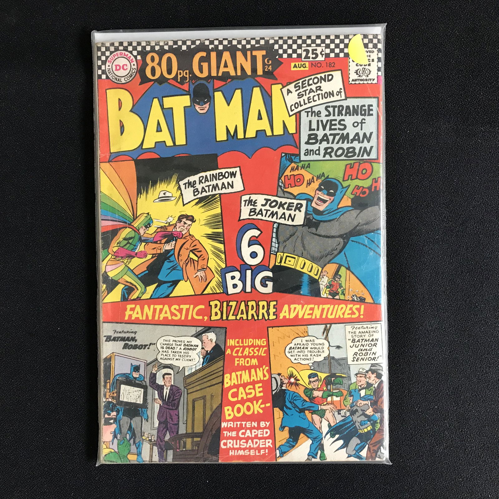 BATMAN #182 (DC COMICS) 80 page GIANT (1 of 1)