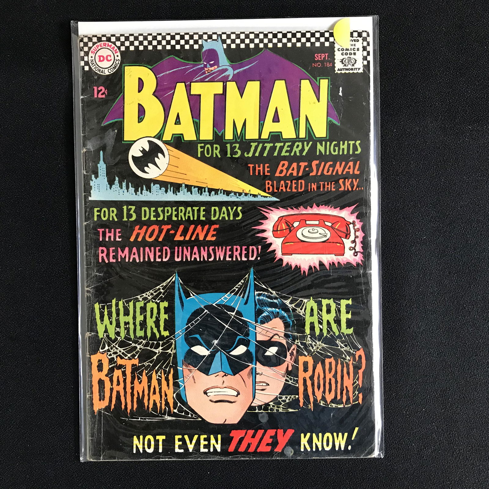 BATMAN #184 (DC COMICS) (1 of 1)