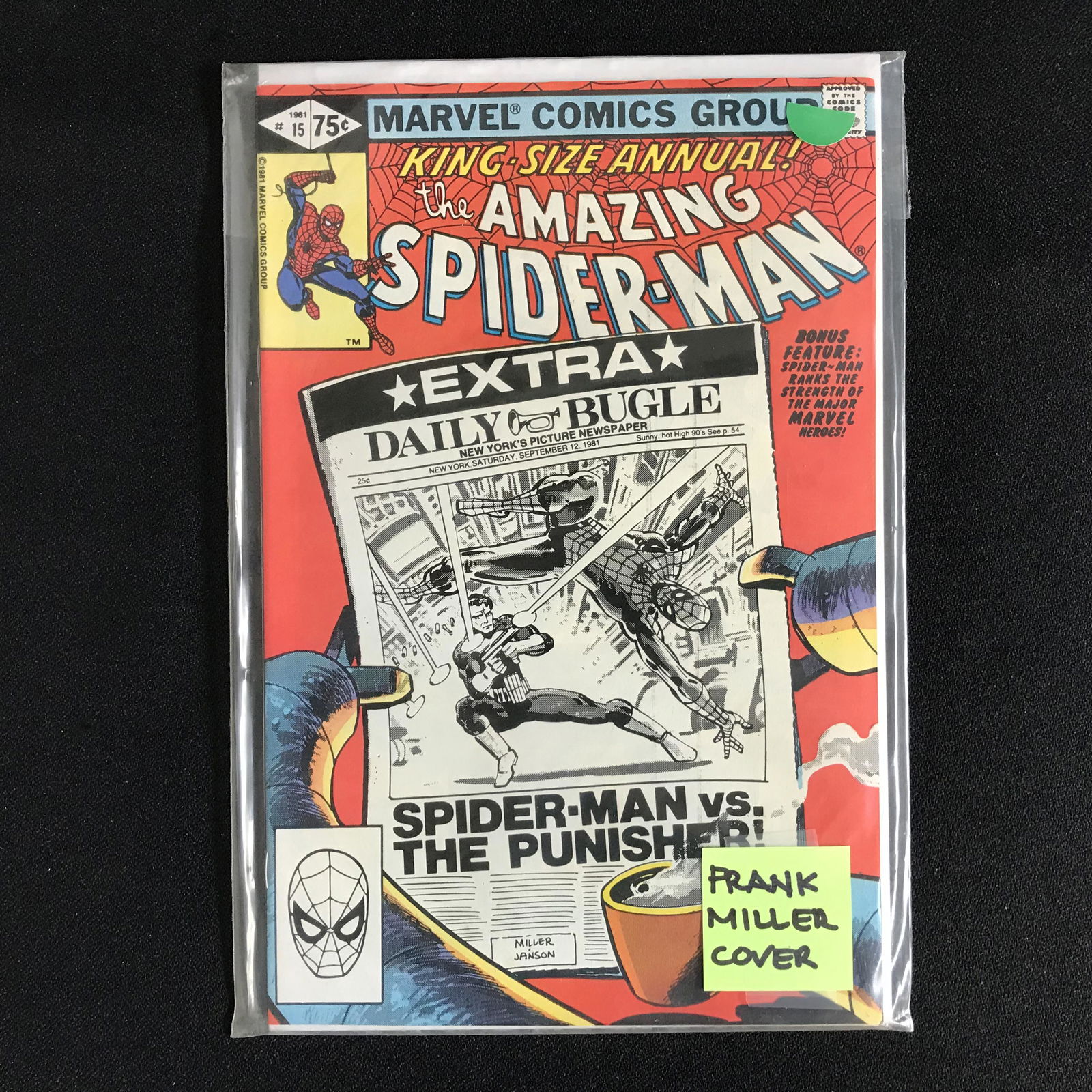 The AMAZING SPIDER-MAN #15 (MARVEL COMICS) KING SIZE (1 of 1)