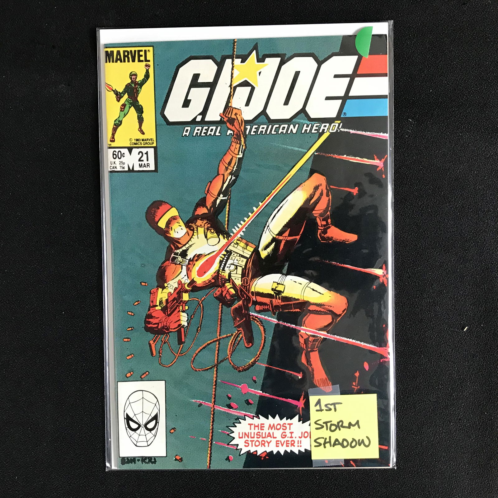 G.I JOE #21 (MARVEL COMICS) (1 of 1)
