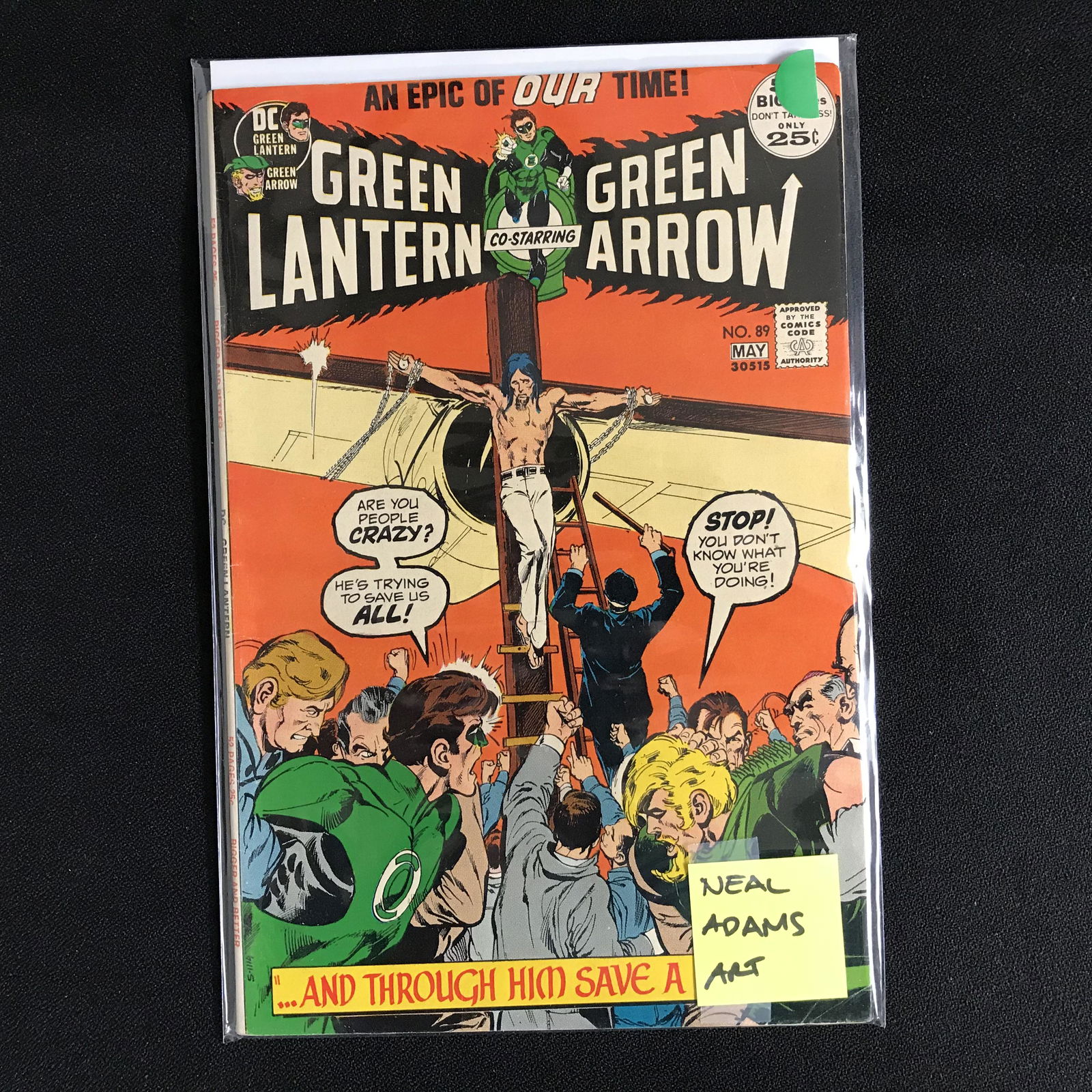 GREEN LANTERN Co-Starring GREEN ARROW #89 (DC COMICS) (1 of 1)