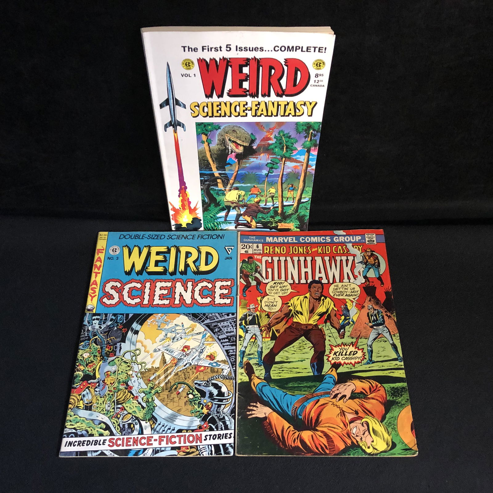 WEIRD SCIENCE/ GUNHAWK COMIC BOOK LOT (1 of 1)