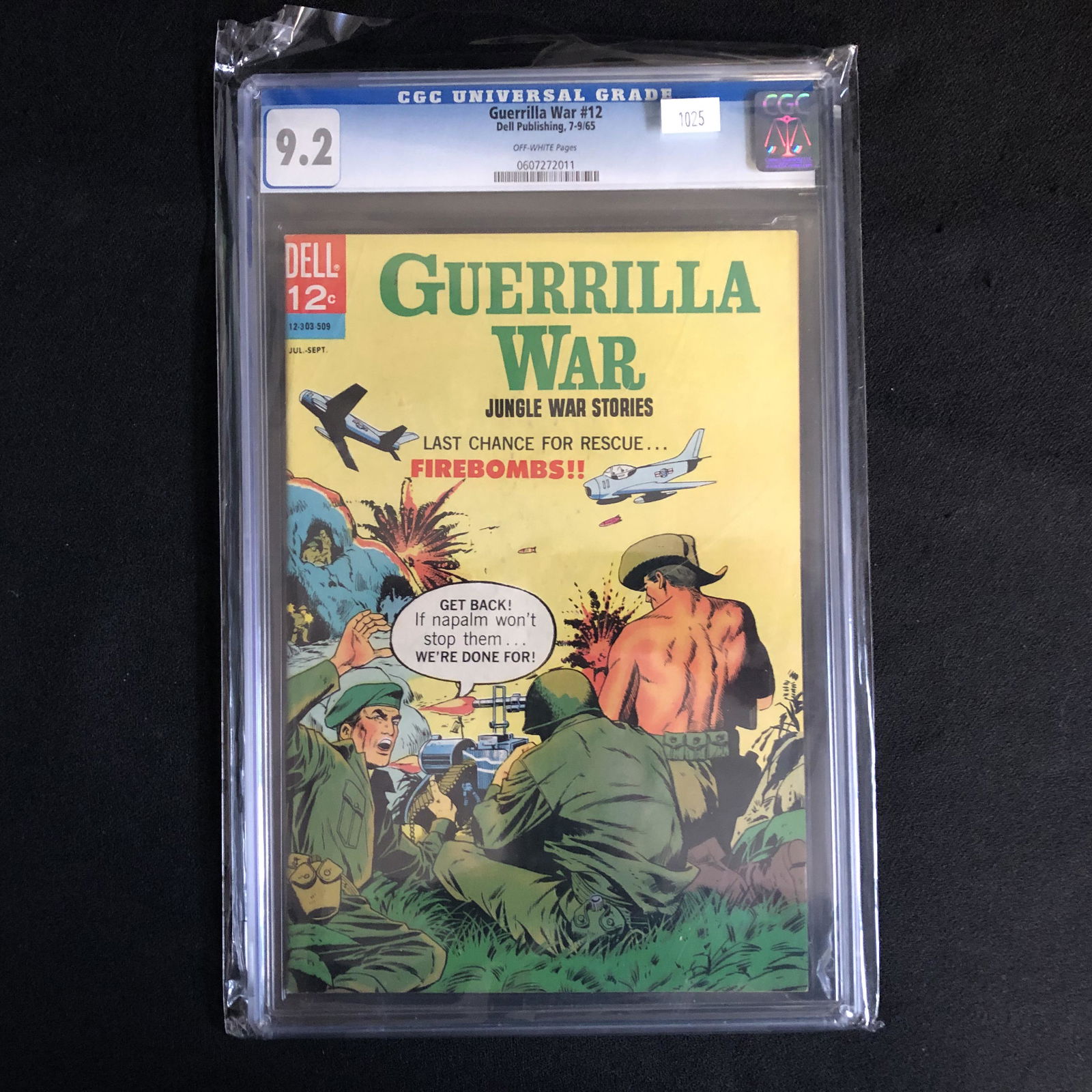 GUERRILLA WAR #12 (DELL COMICS) 1965 -CGC 9.2- (1 of 1)
