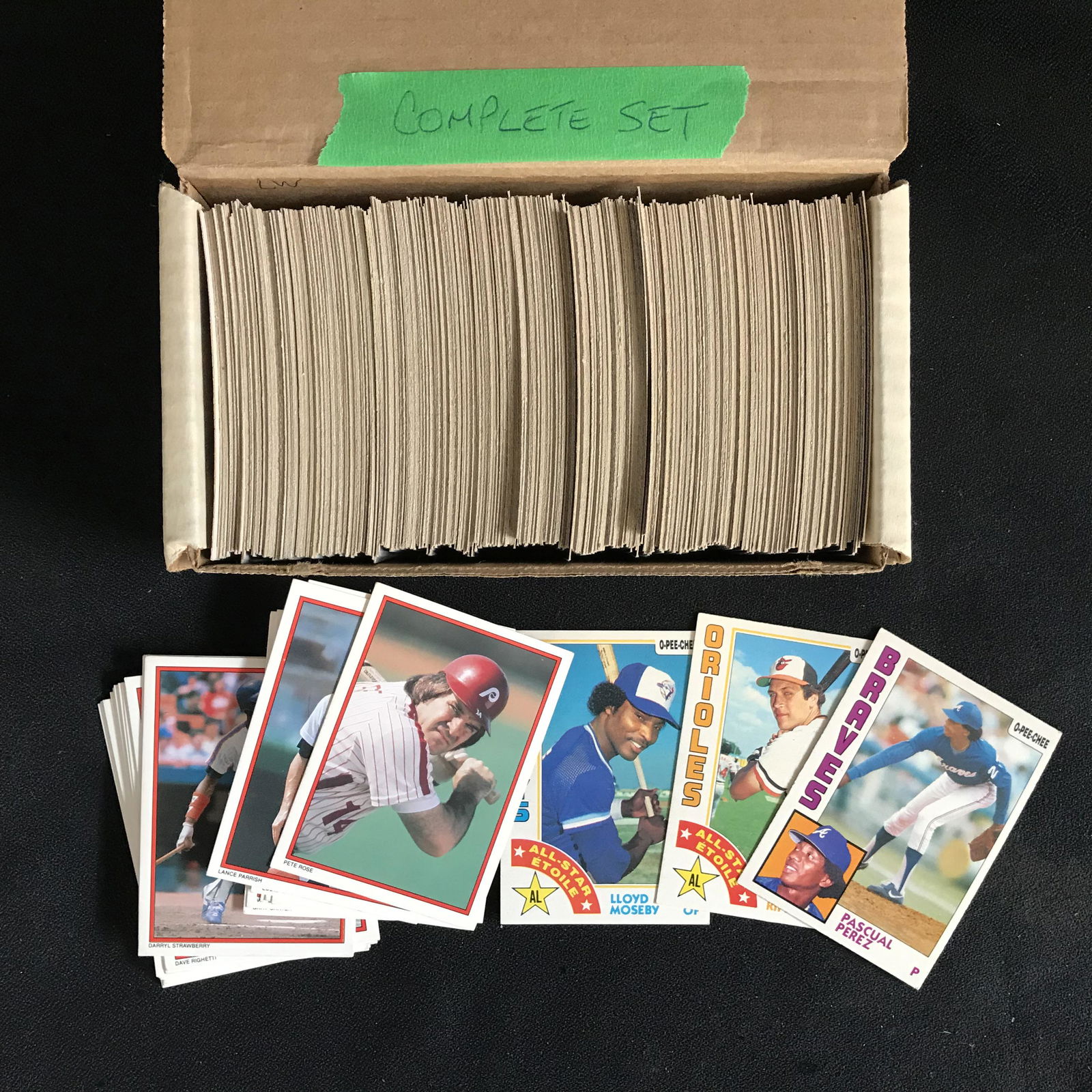 1984 TOPPS BASEBALL CARD SET (COMPLETE) (1 of 1)