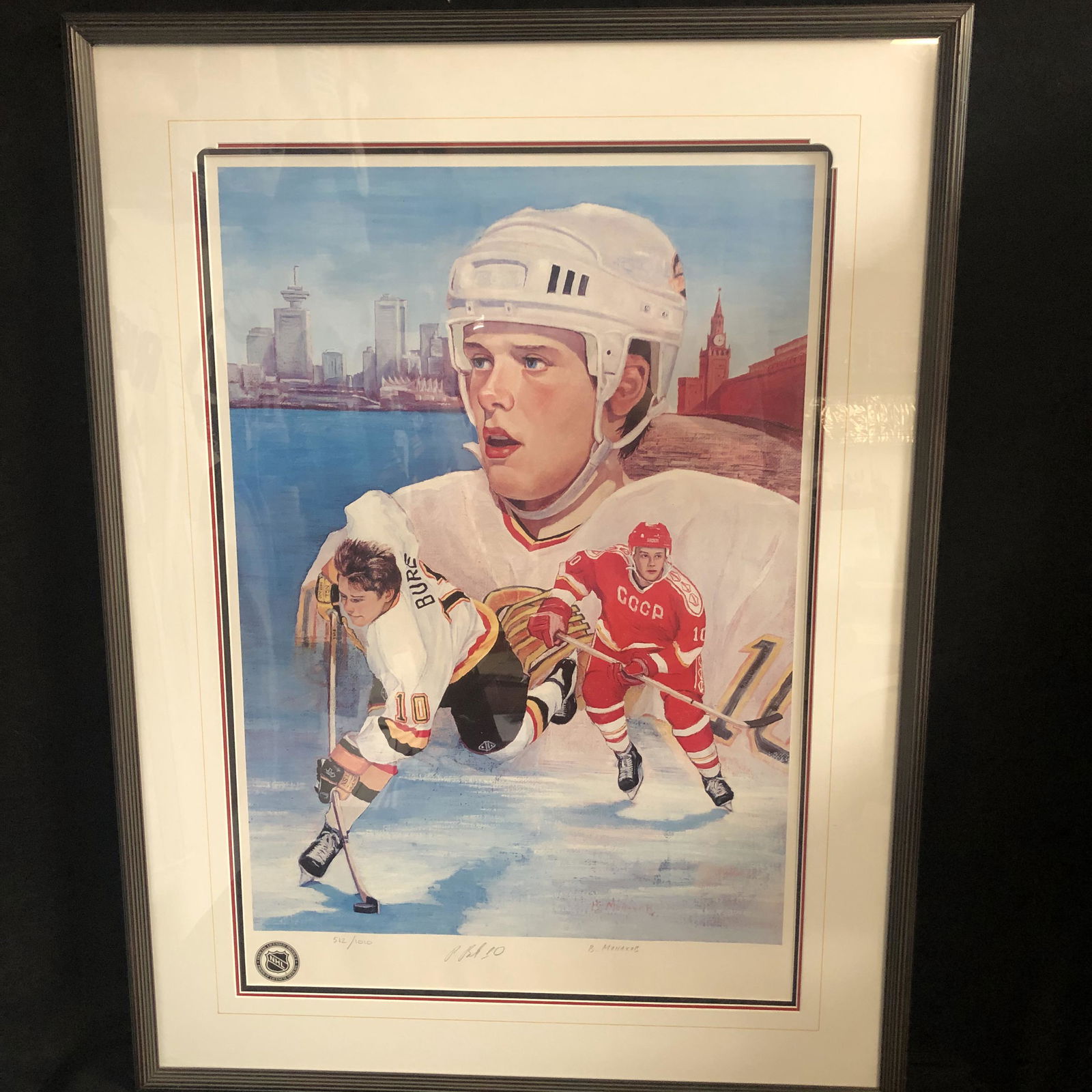 PAVEL BURE LIMITED EDITION FRAMED PRINT (512/1010) (1 of 2)