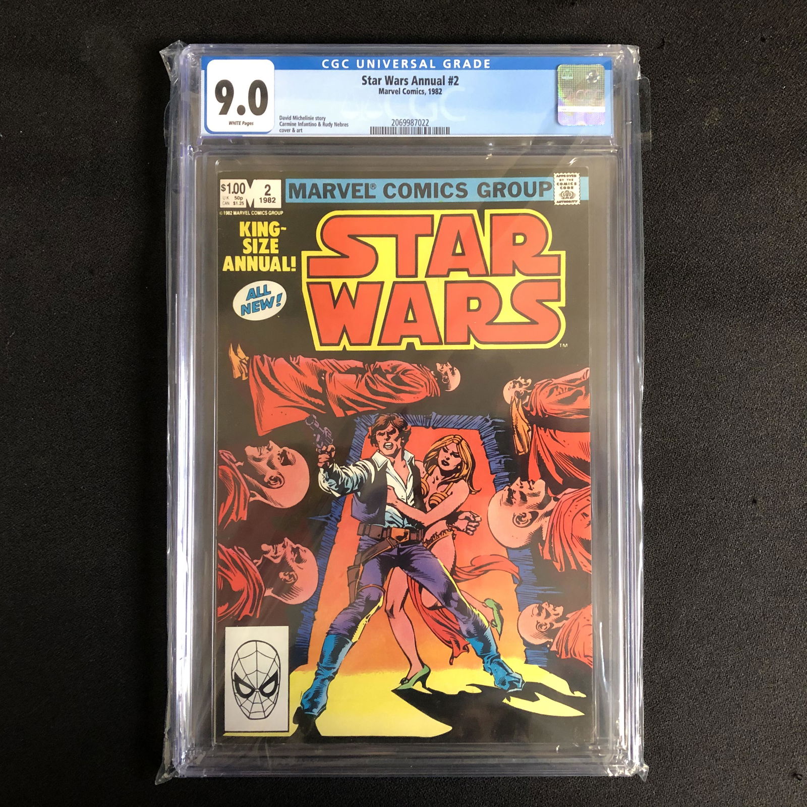 STAR WARS ANNUAL #2 (MARVEL COMICS) 1982 * CGC GRADE 9. (1 of 1)