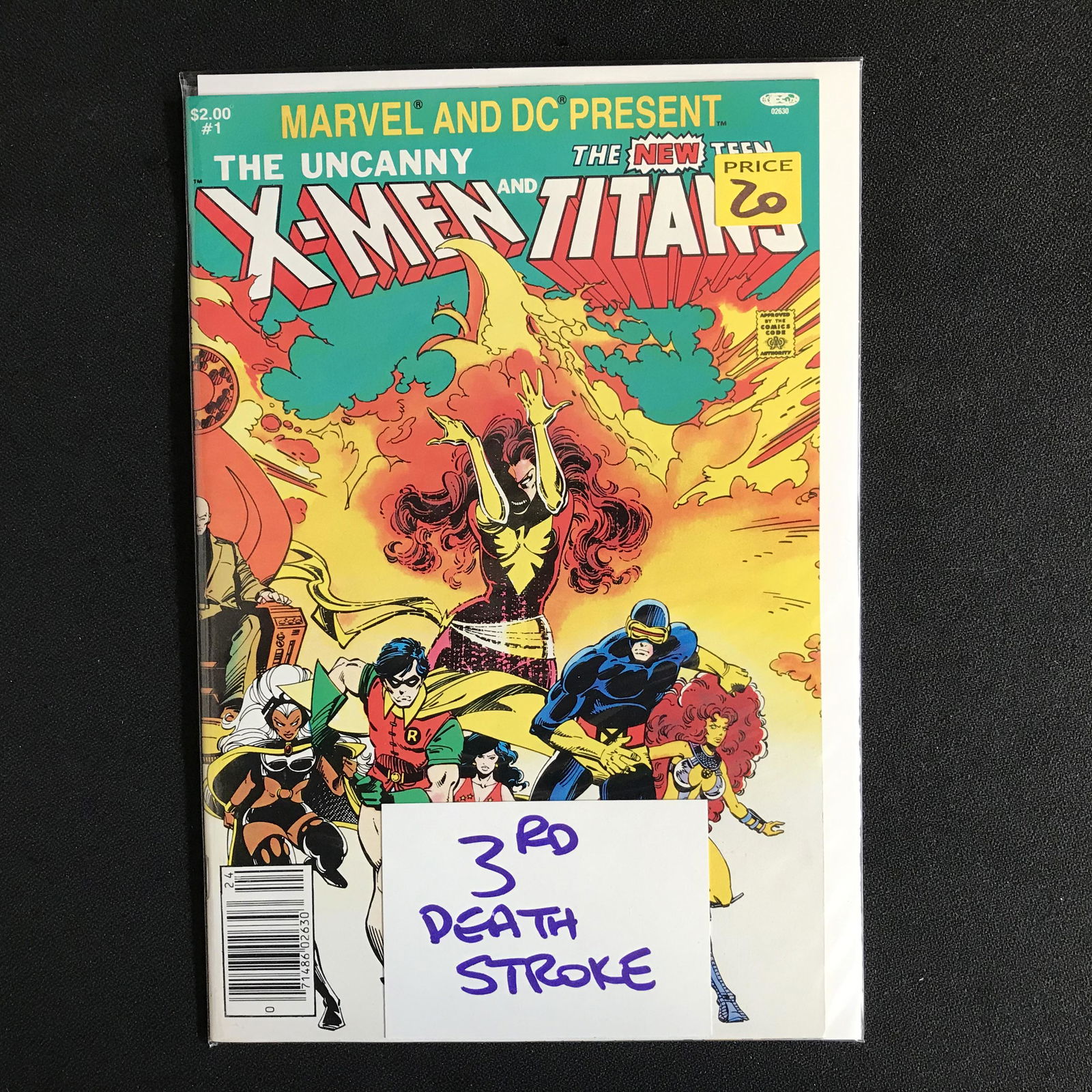 THE UNCANNY X-MEN & THE NEW TEEN TITANS #1 (MARVEL COMI (1 of 1)