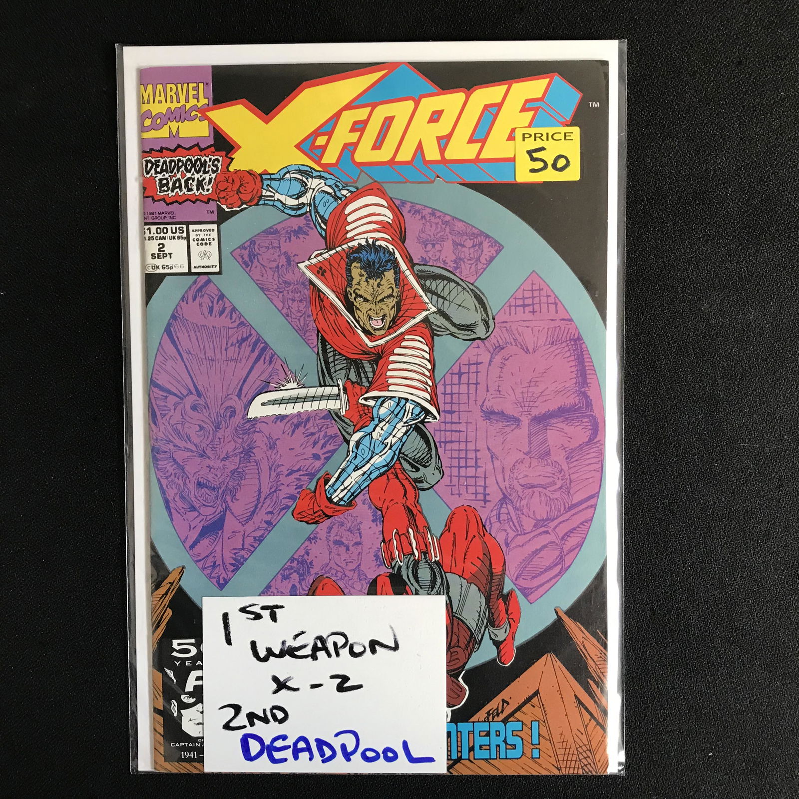X-FORCE #2 (MARVEL COMICS) (1 of 1)