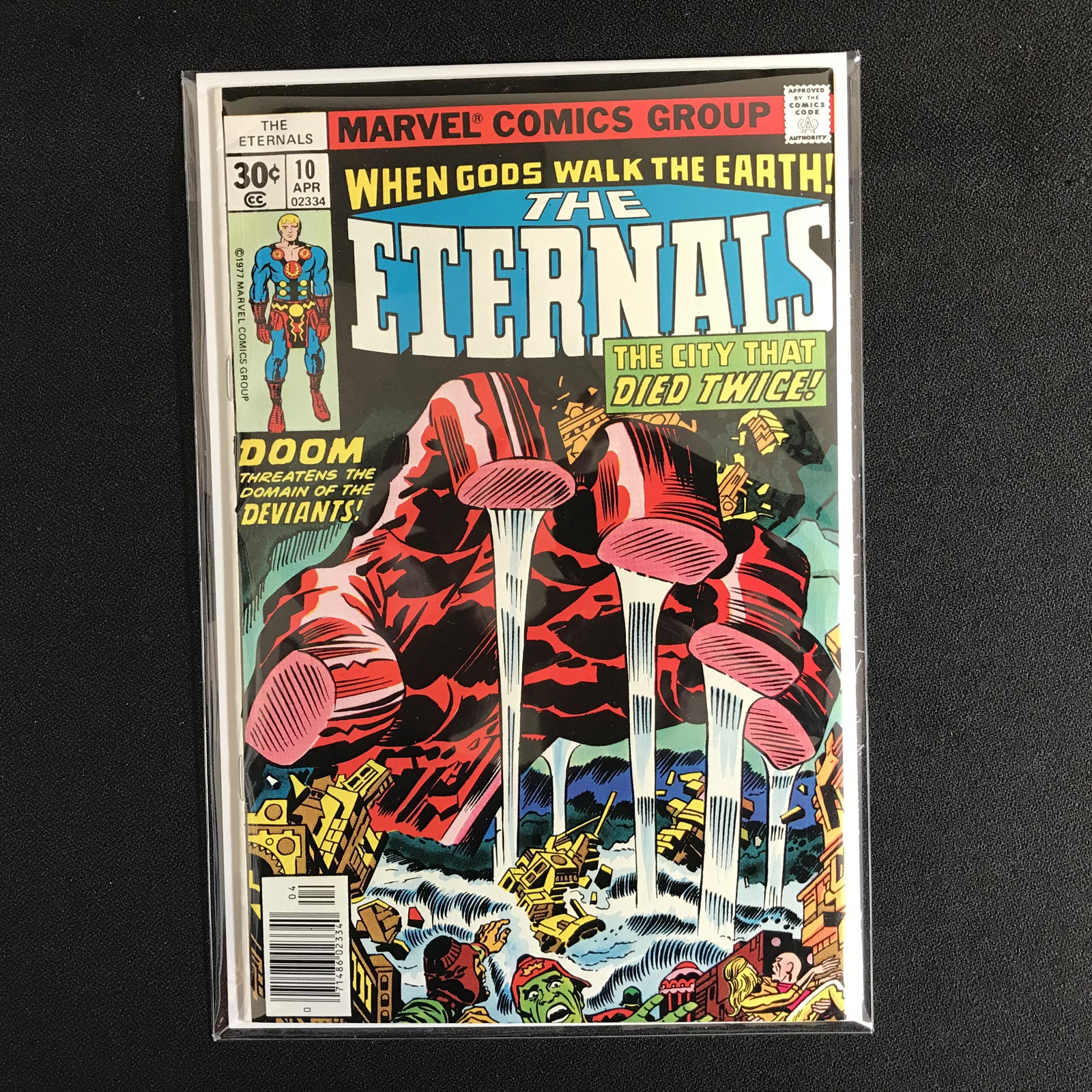 MARVEL COMICS GROUP THE ETERNALS NO.10 (1 of 1)