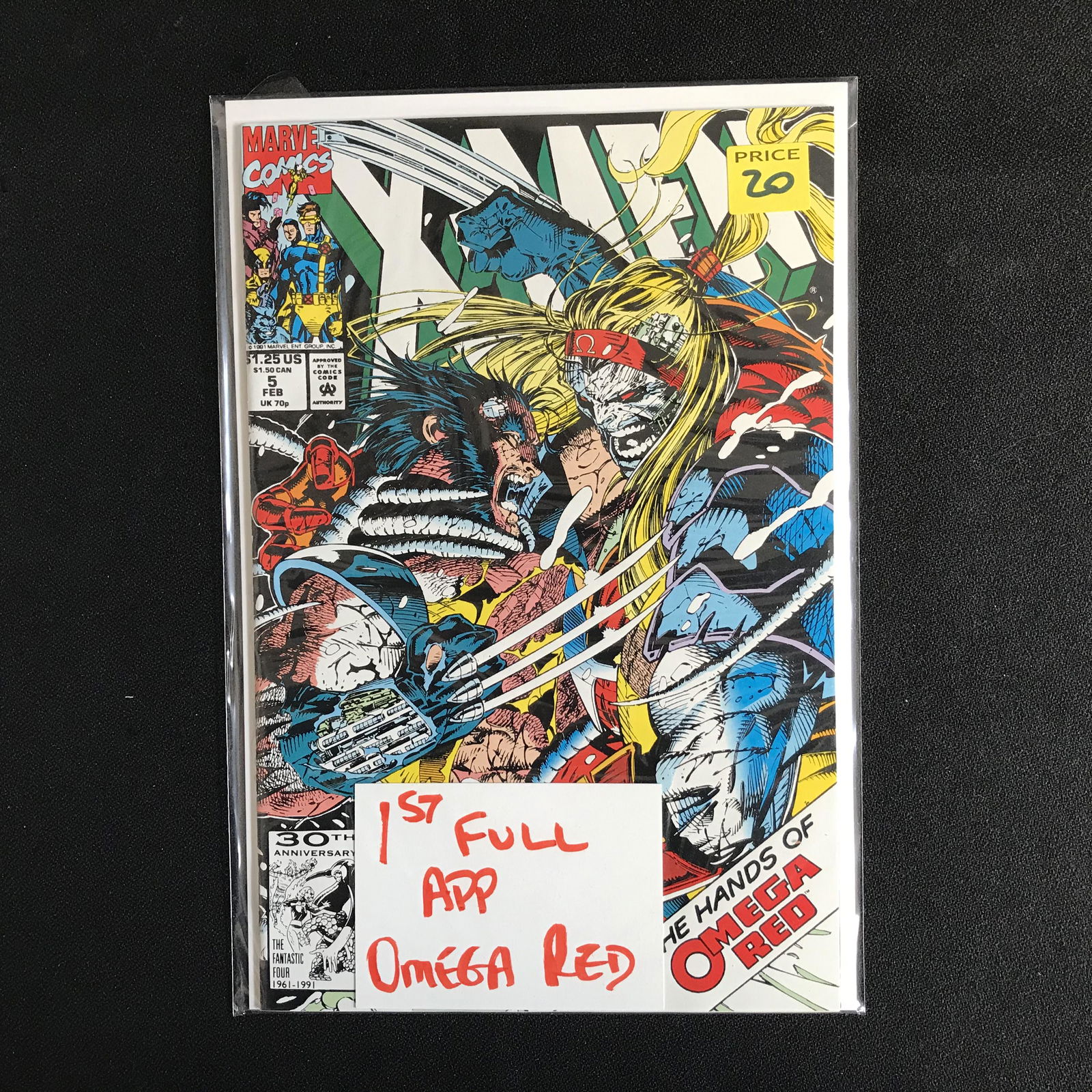 MARVEL COMICS X-MEN 5 ( 1ST APP OMEGA RED FULL) (1 of 1)